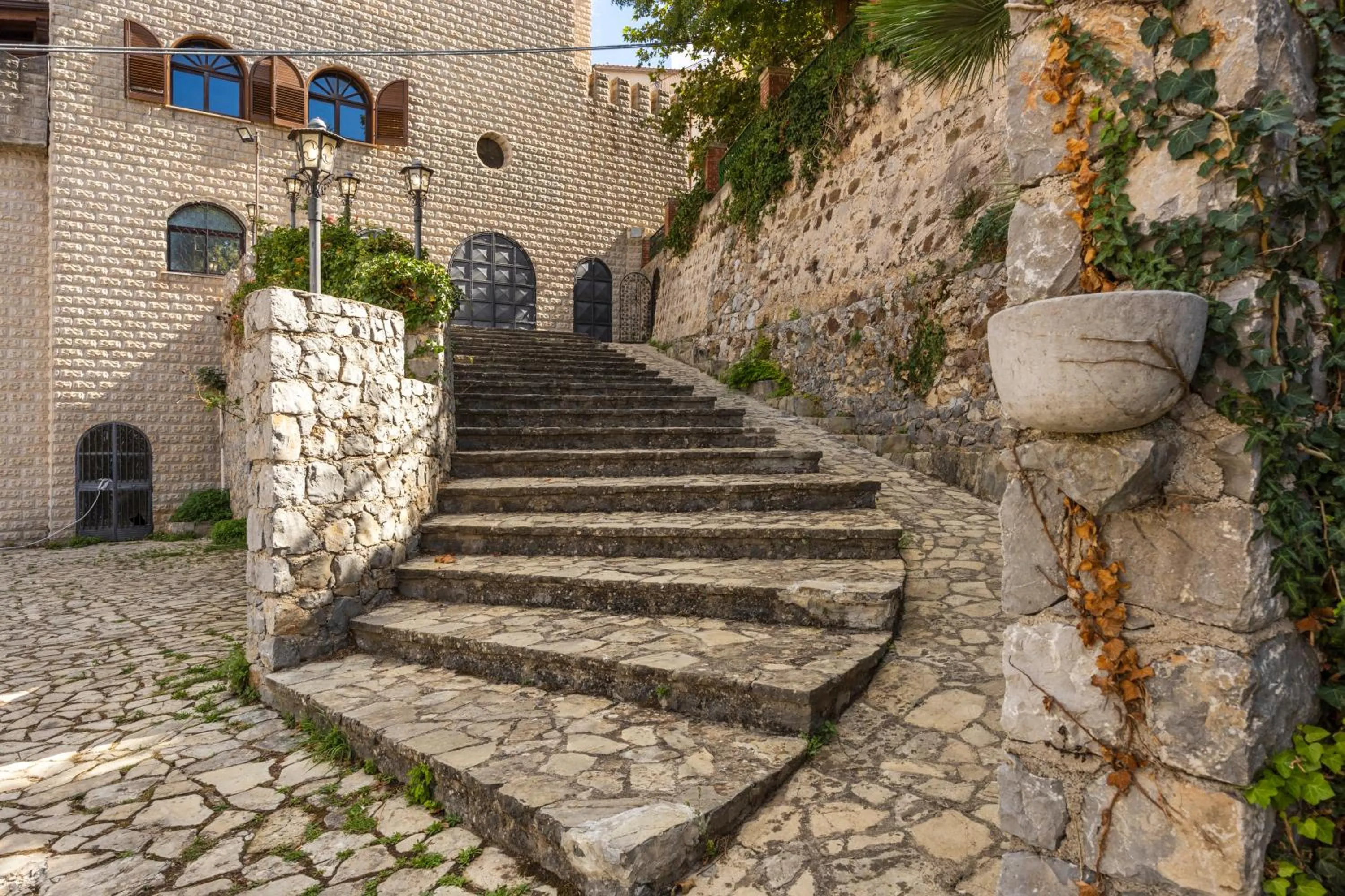 Property building in Hotel Castello di Giuliano