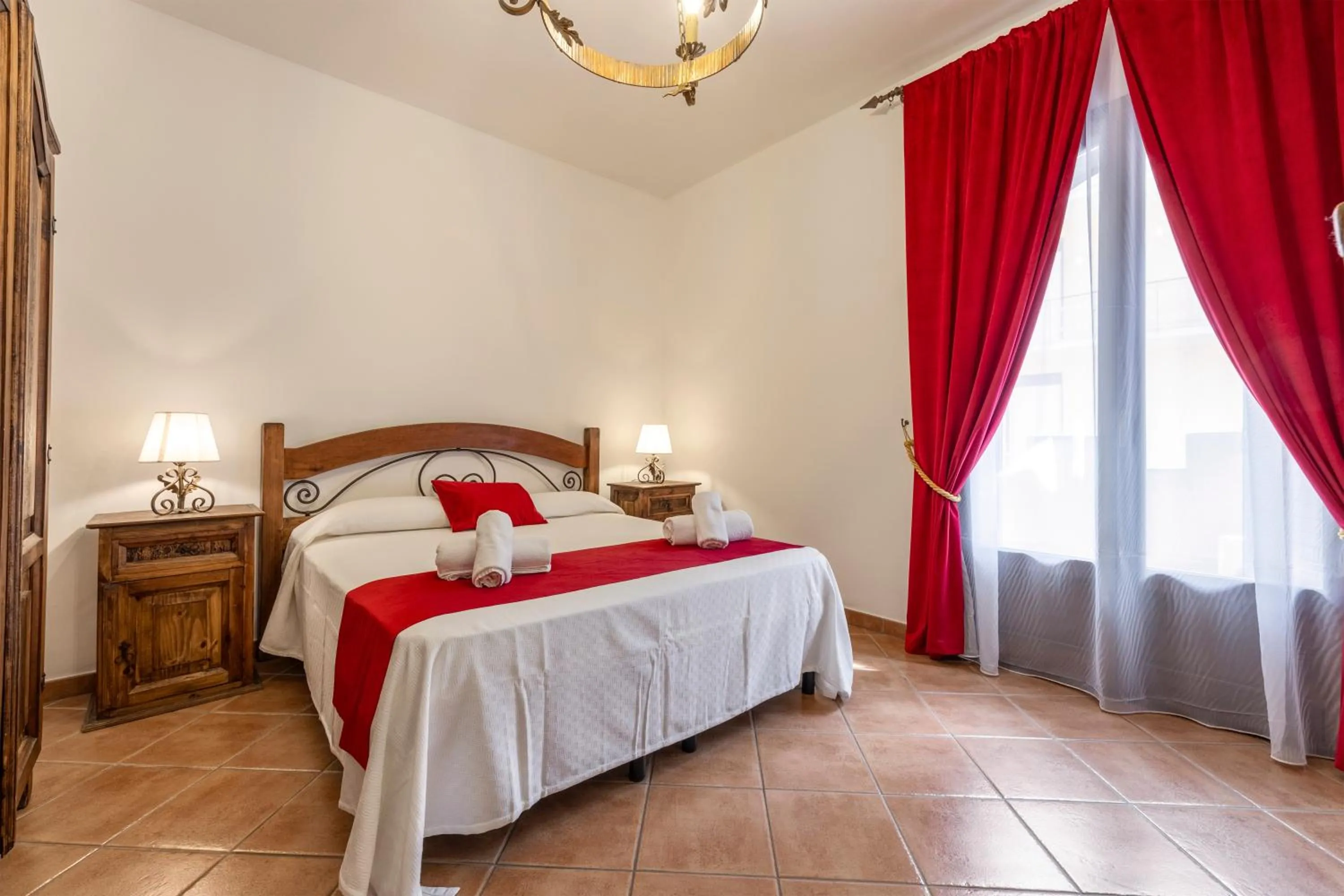 Bed in Hotel Castello di Giuliano