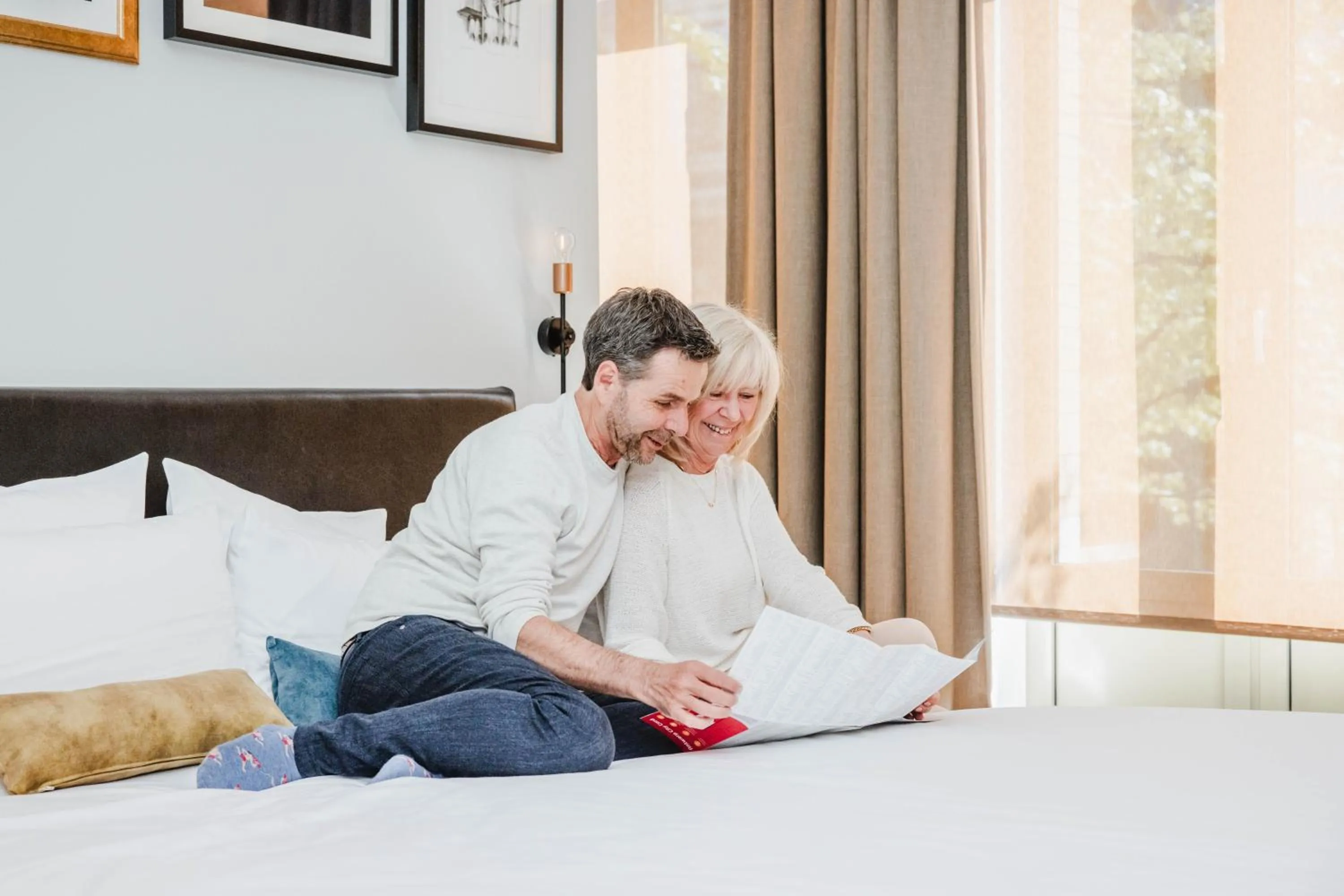 People, Bed in Boutique hotel Maison Emile