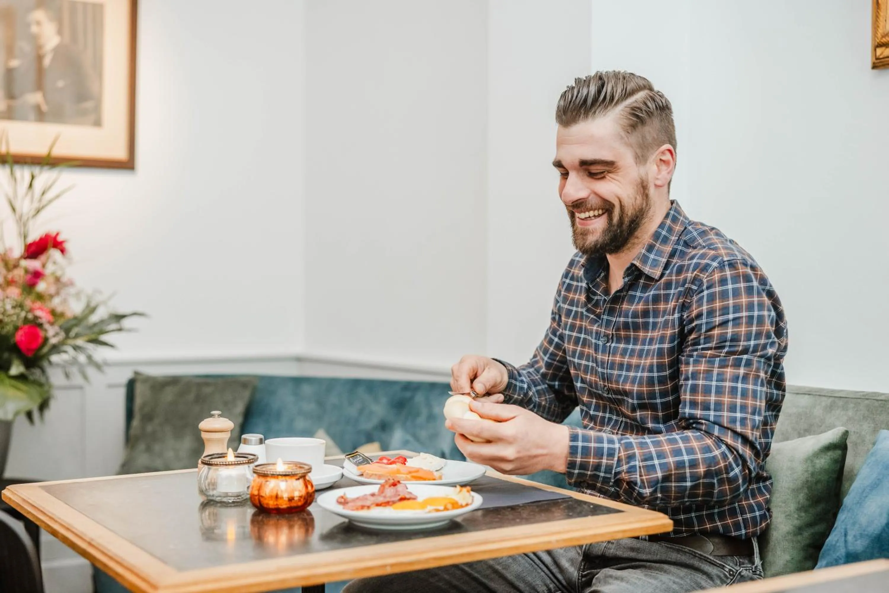 Lounge or bar in Boutique hotel Maison Emile