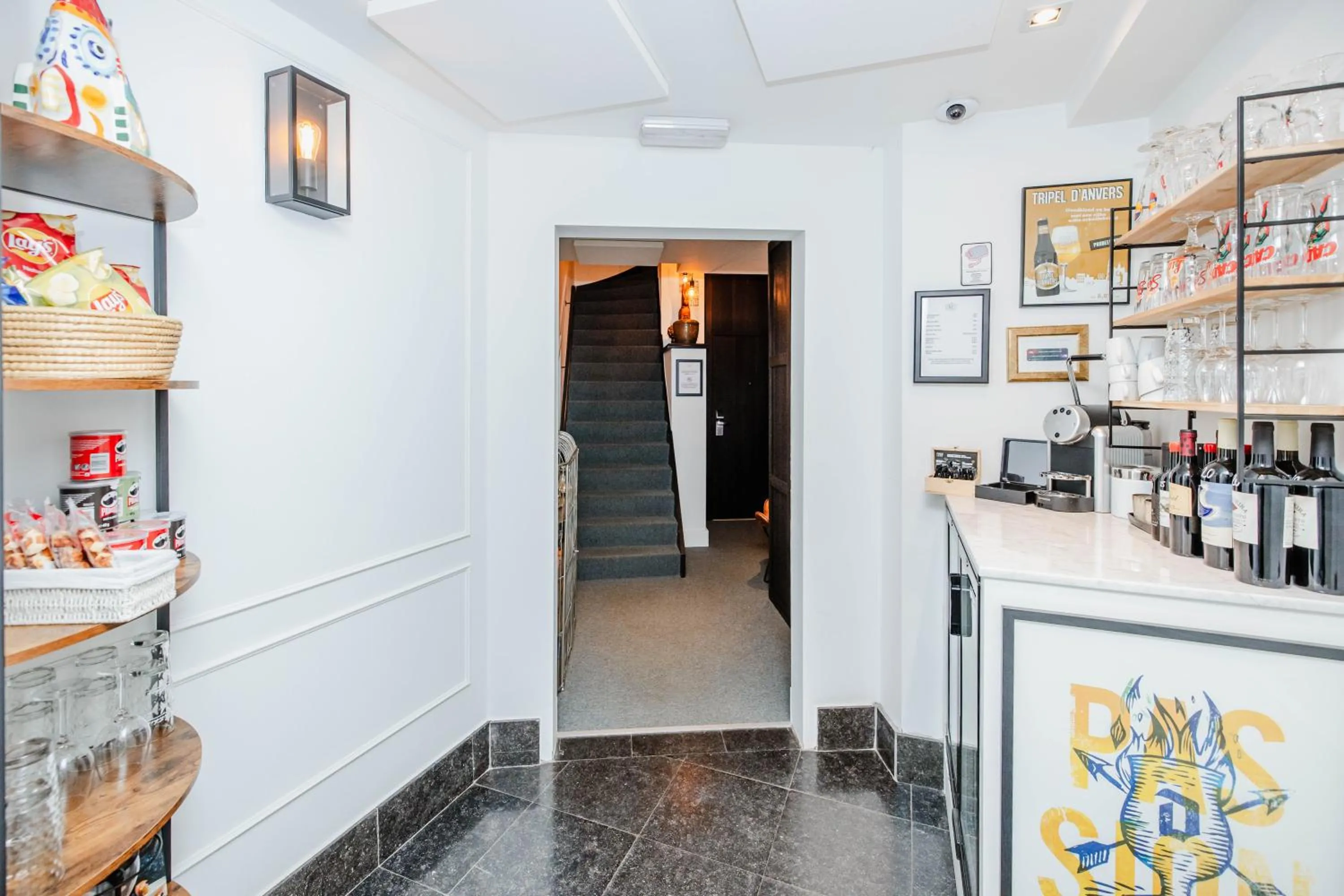 Lounge or bar in Boutique hotel Maison Emile