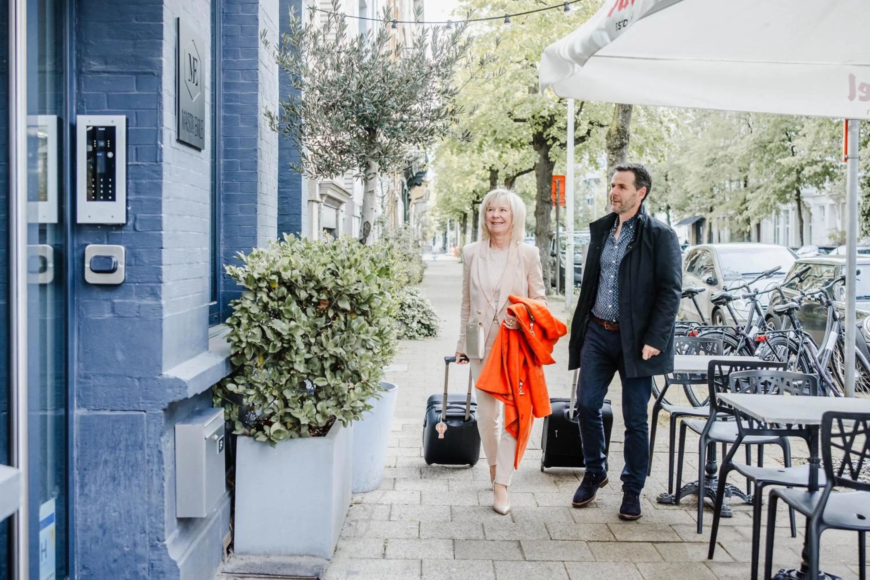 Property building in Boutique hotel Maison Emile