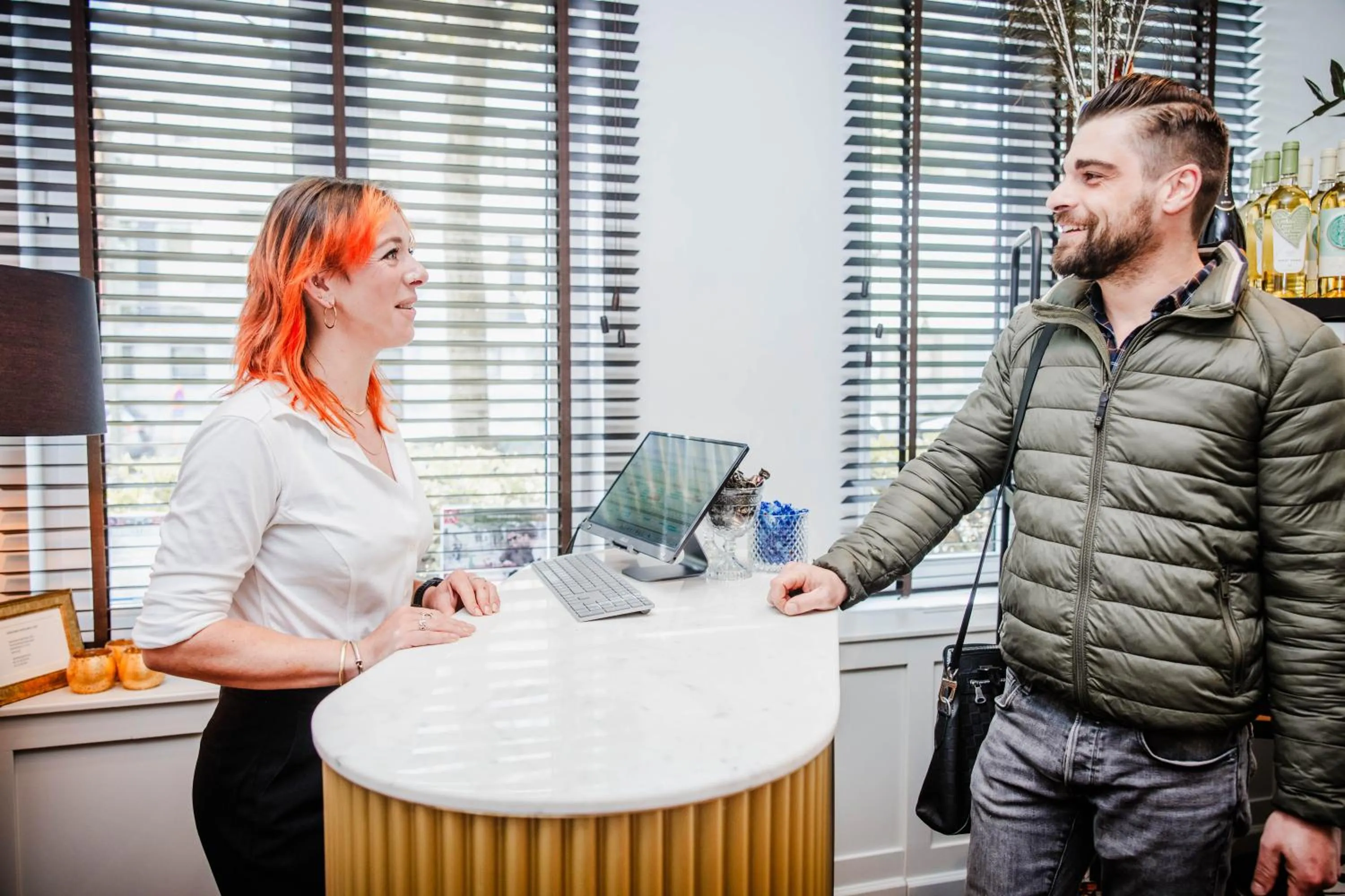 Lobby or reception in Boutique hotel Maison Emile