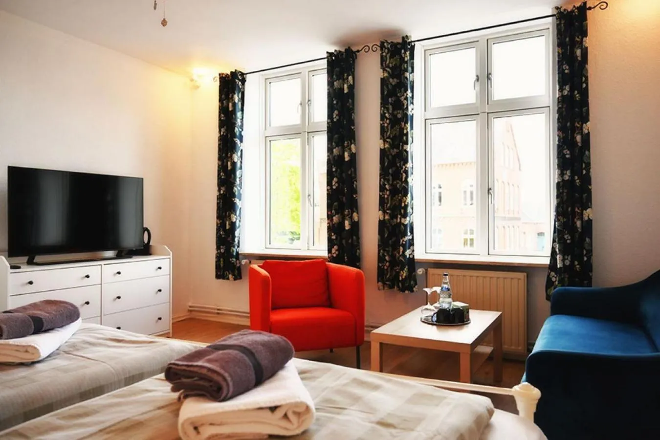 TV and multimedia, Bed in Nordfriesisches Haus