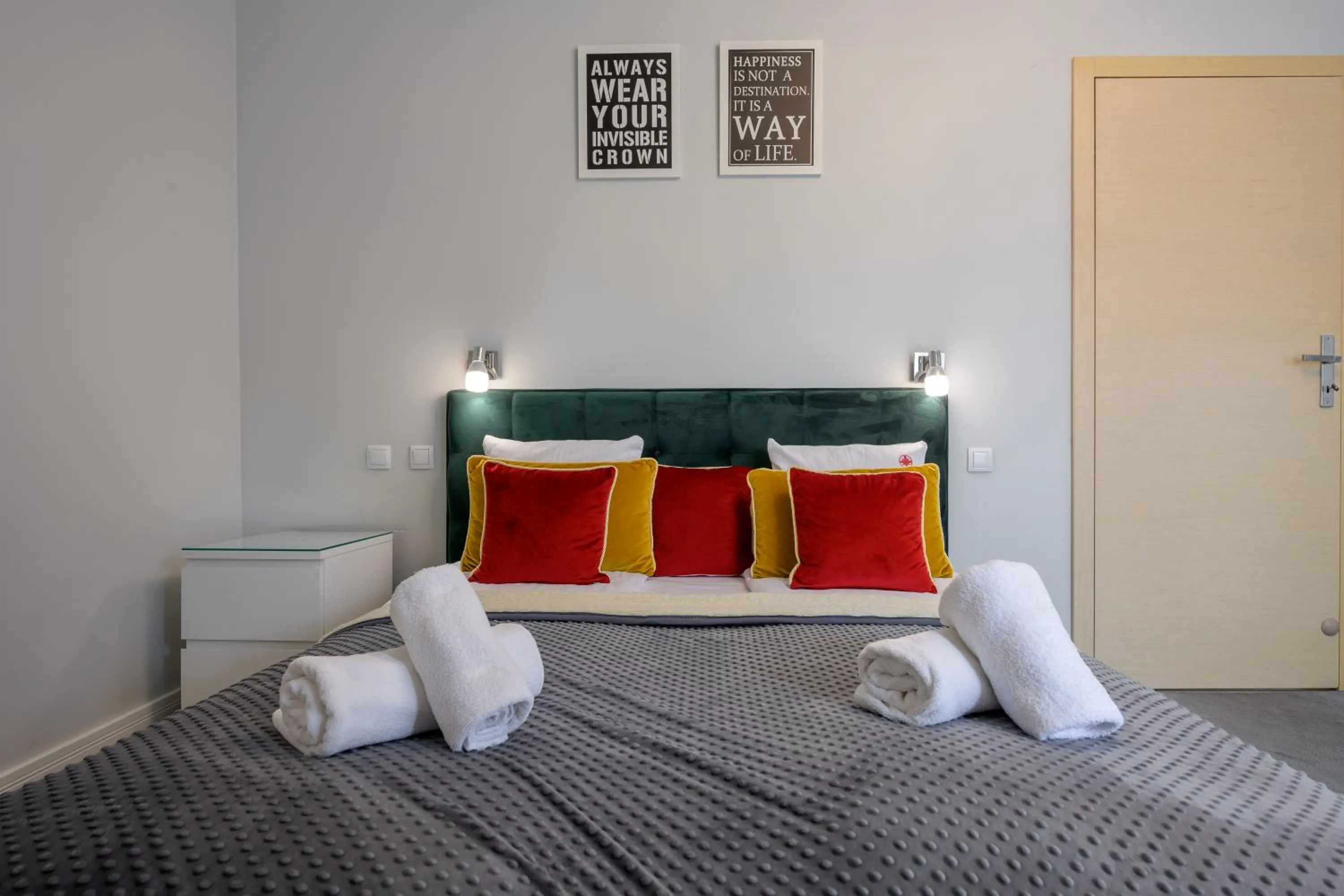 Bed in Bory6a Apartamenty & Free Parking