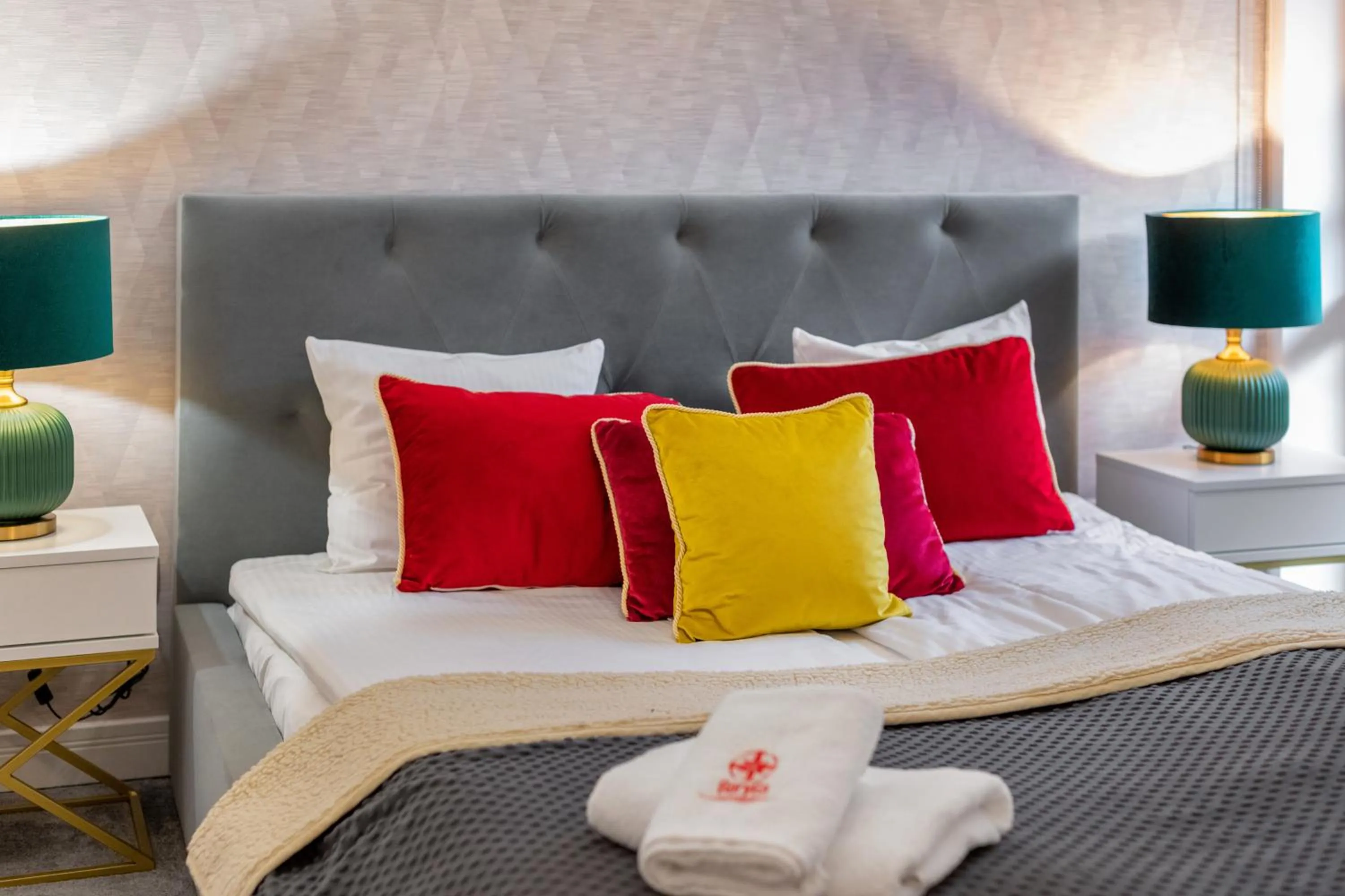 Bedroom, Bed in Bory6a Apartamenty & Free Parking