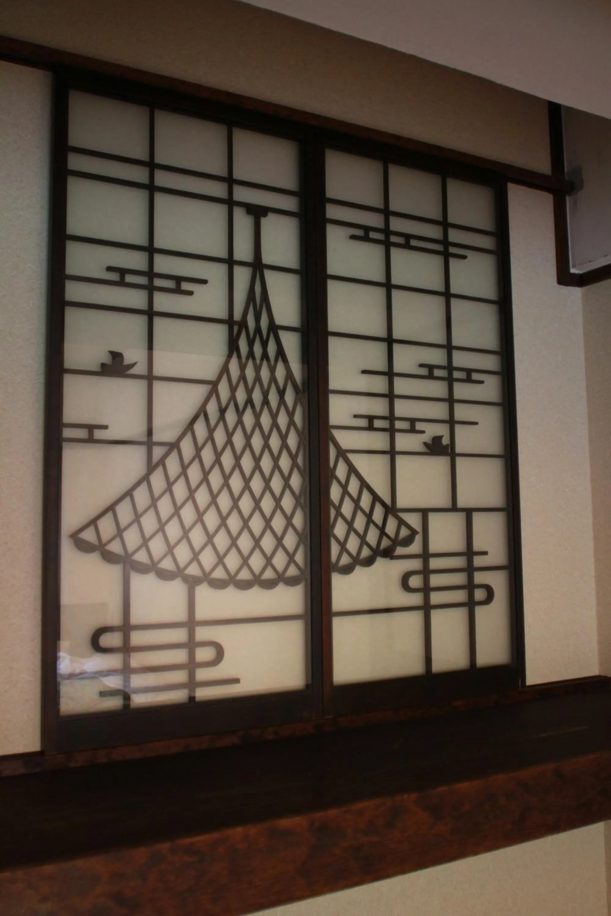 Decorative detail in Guest House Dohei