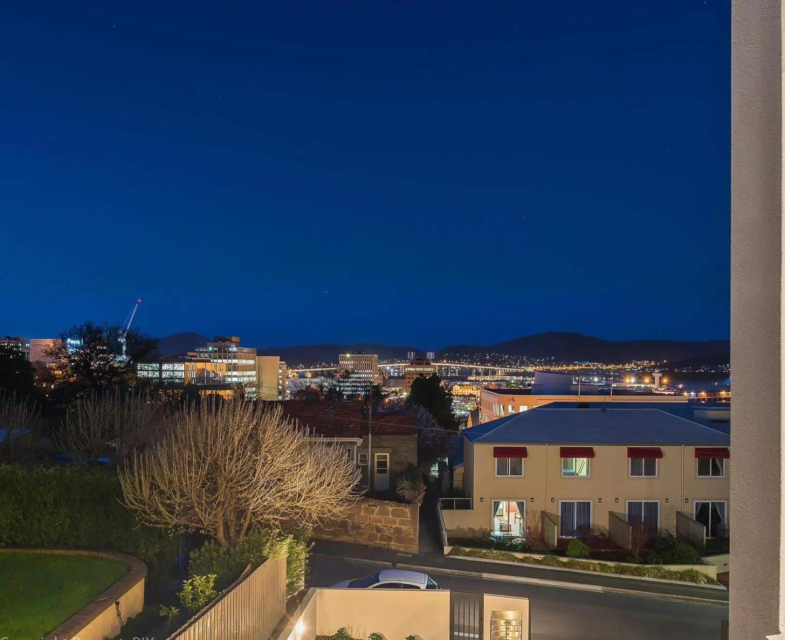 City view in 110 Hampden Apartments