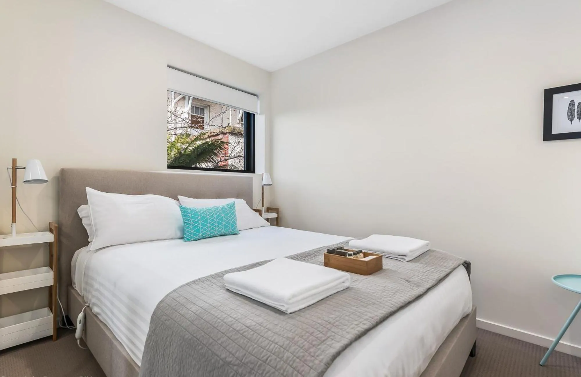 Bedroom, Bed in 110 Hampden Apartments