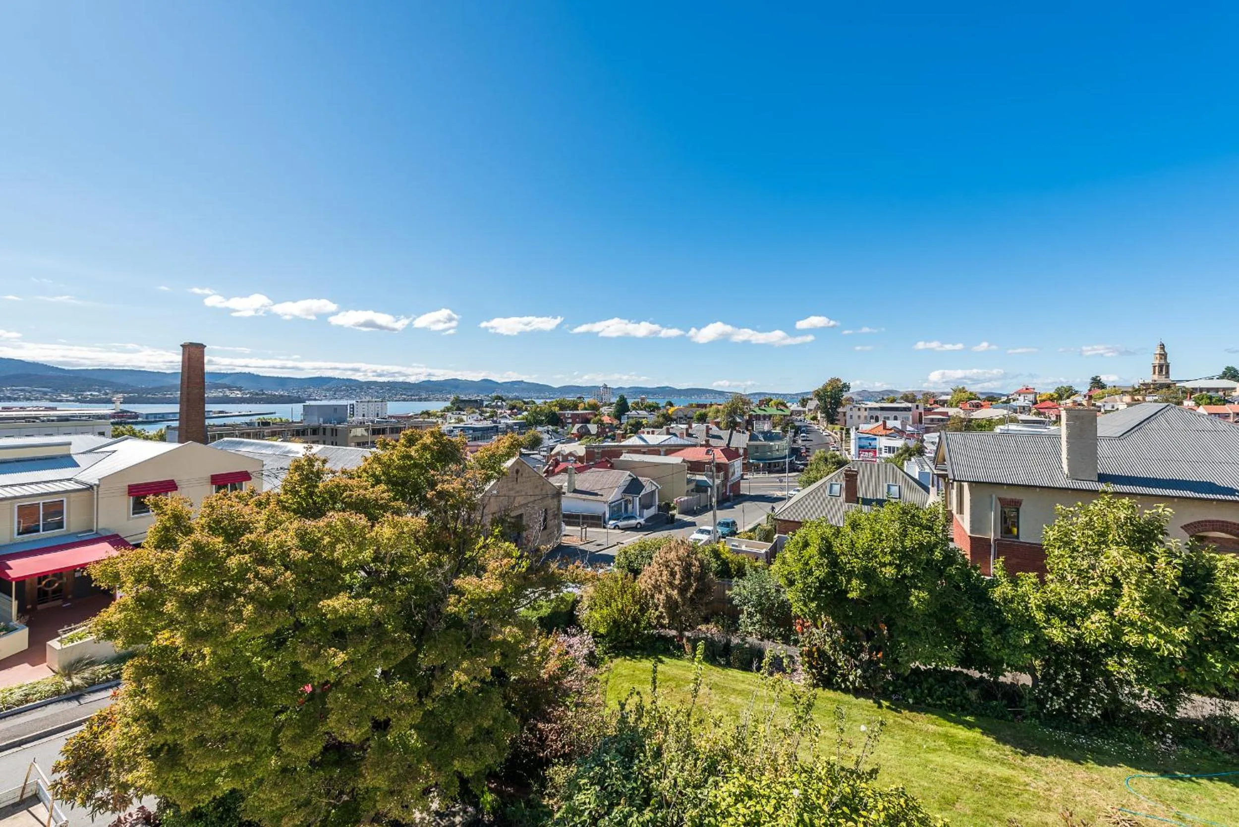 City view in 110 Hampden Apartments