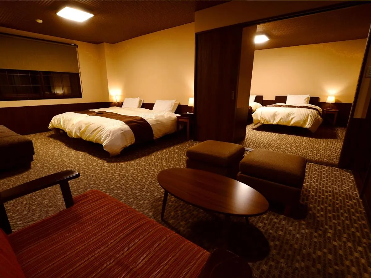 Bed in Kutsurogijyuku Shintaki