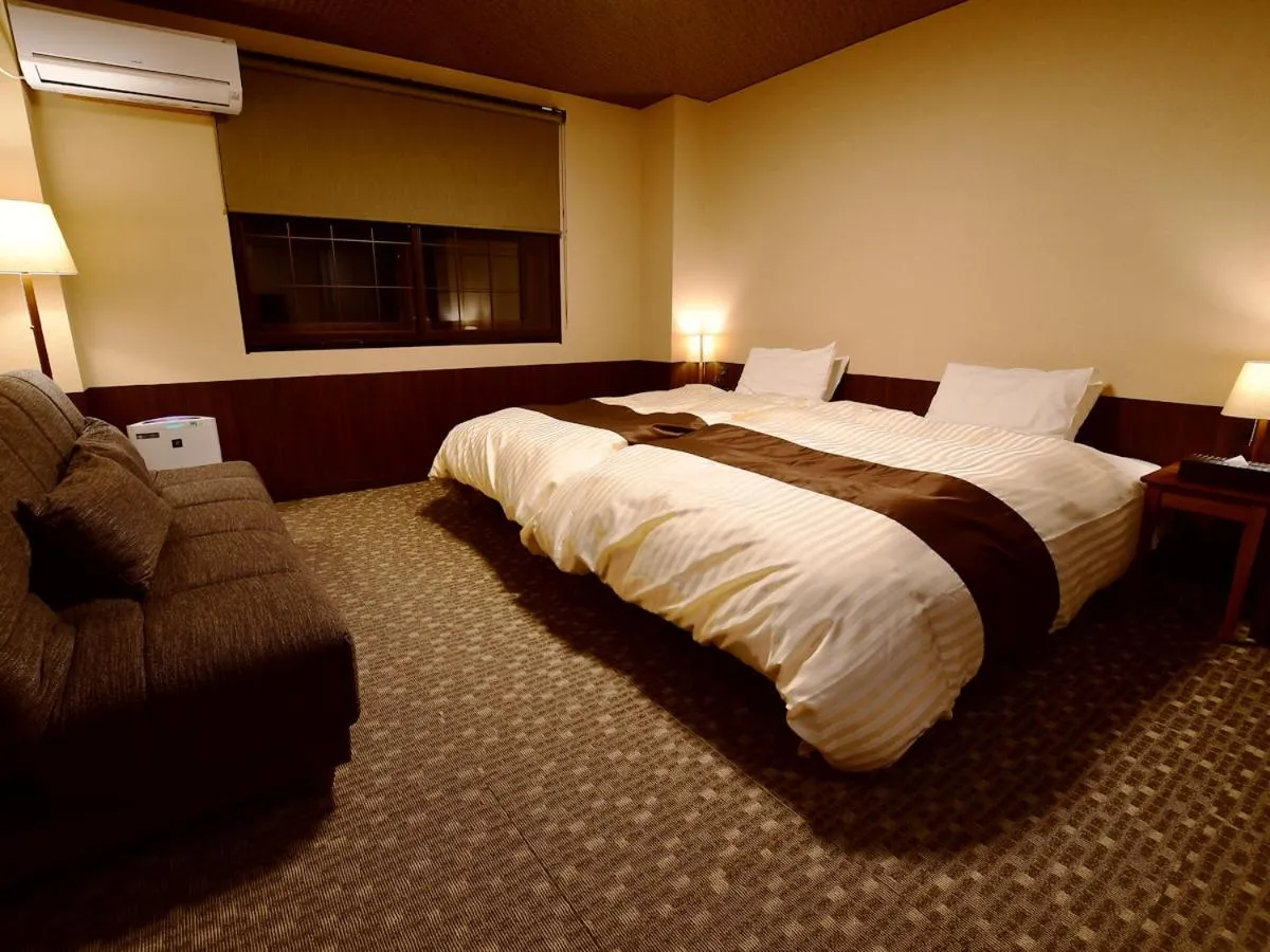 Bed in Kutsurogijyuku Shintaki