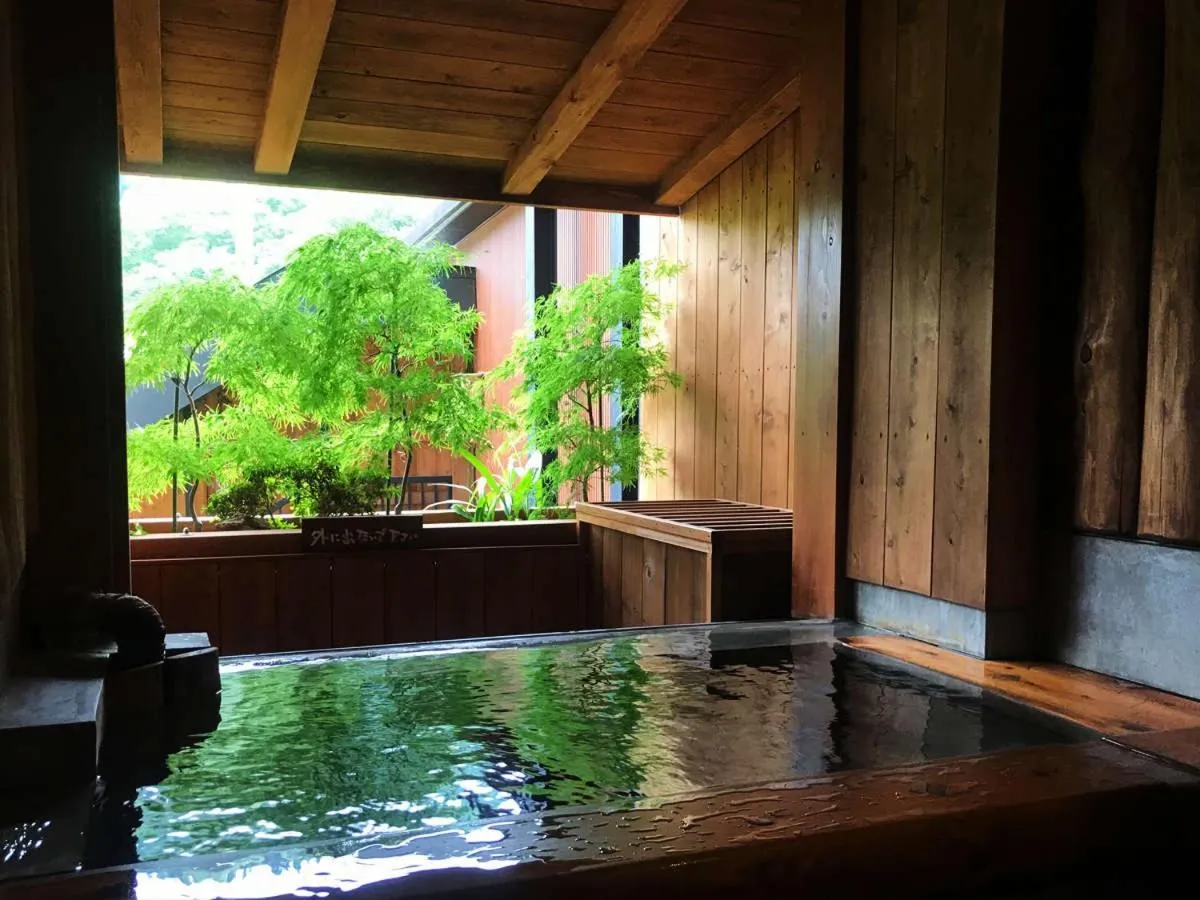 Open Air Bath in Kutsurogijuku Chiyotaki