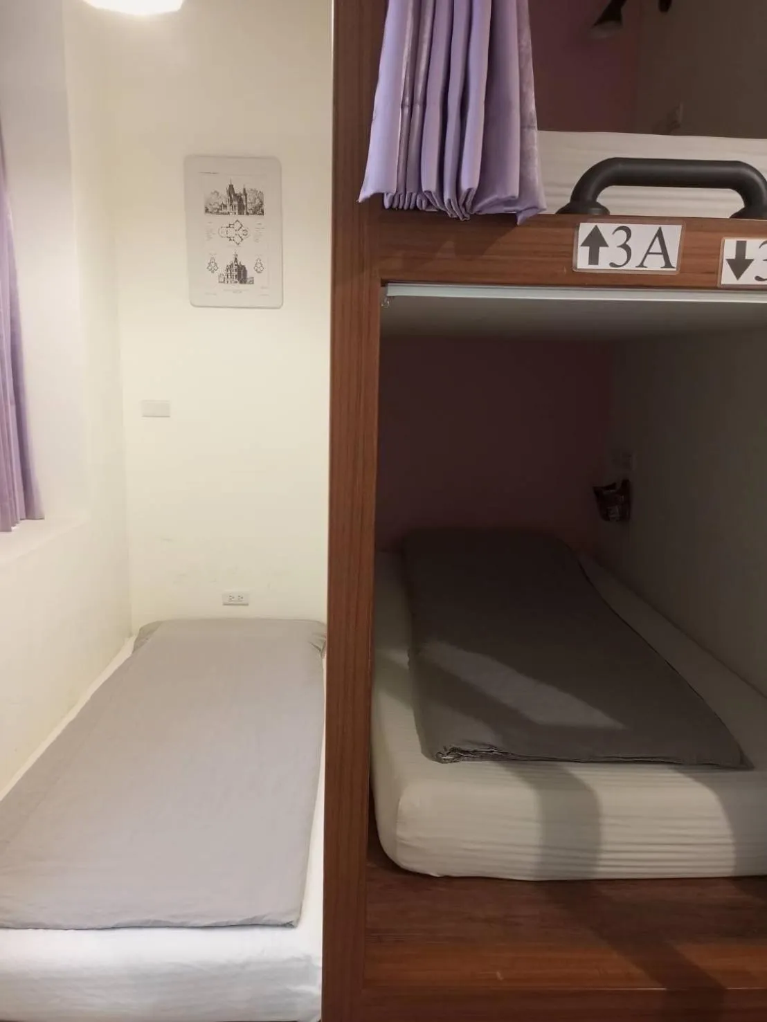 Bed in Knock Knock Hostel