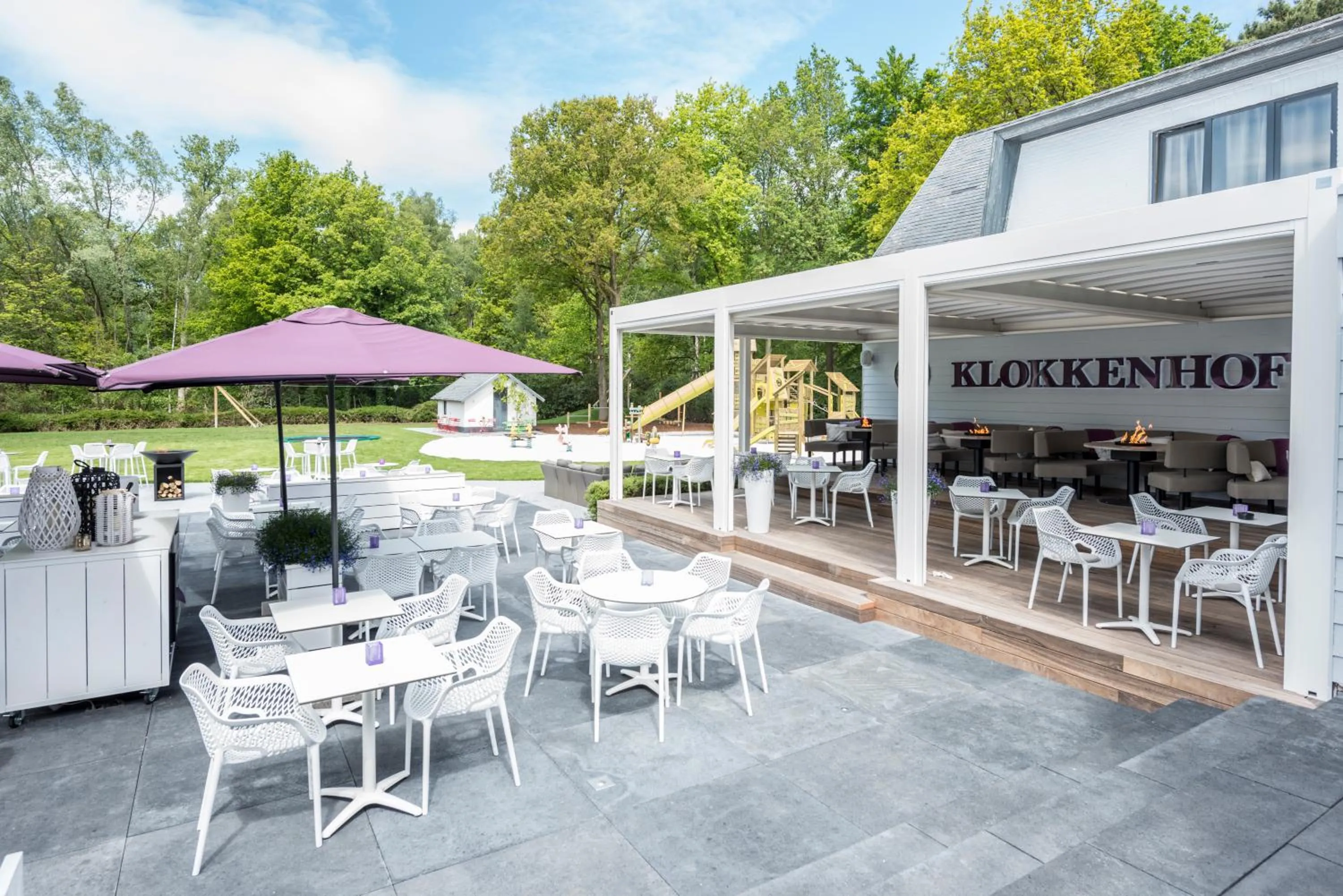 Balcony/Terrace in Charmehotel Klokkenhof