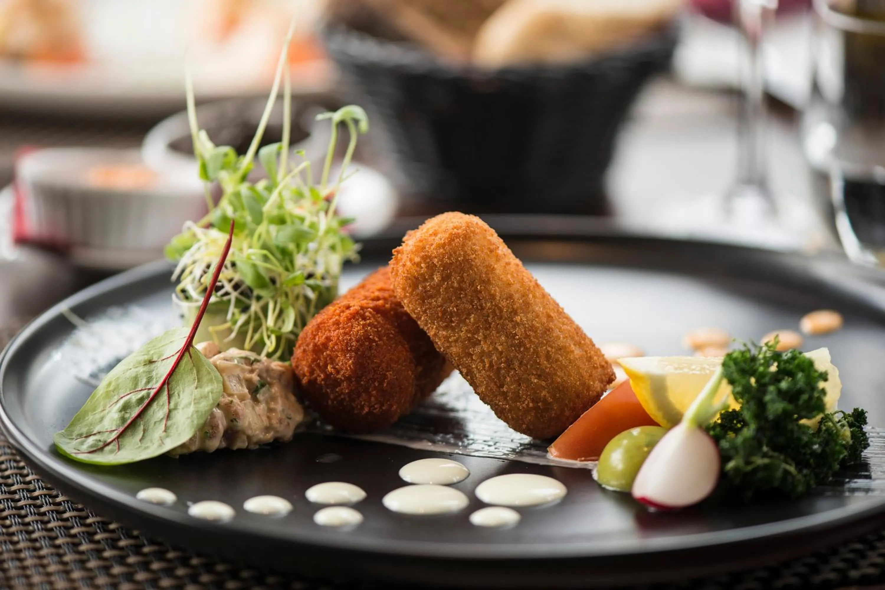 Restaurant/places to eat in Charmehotel Klokkenhof