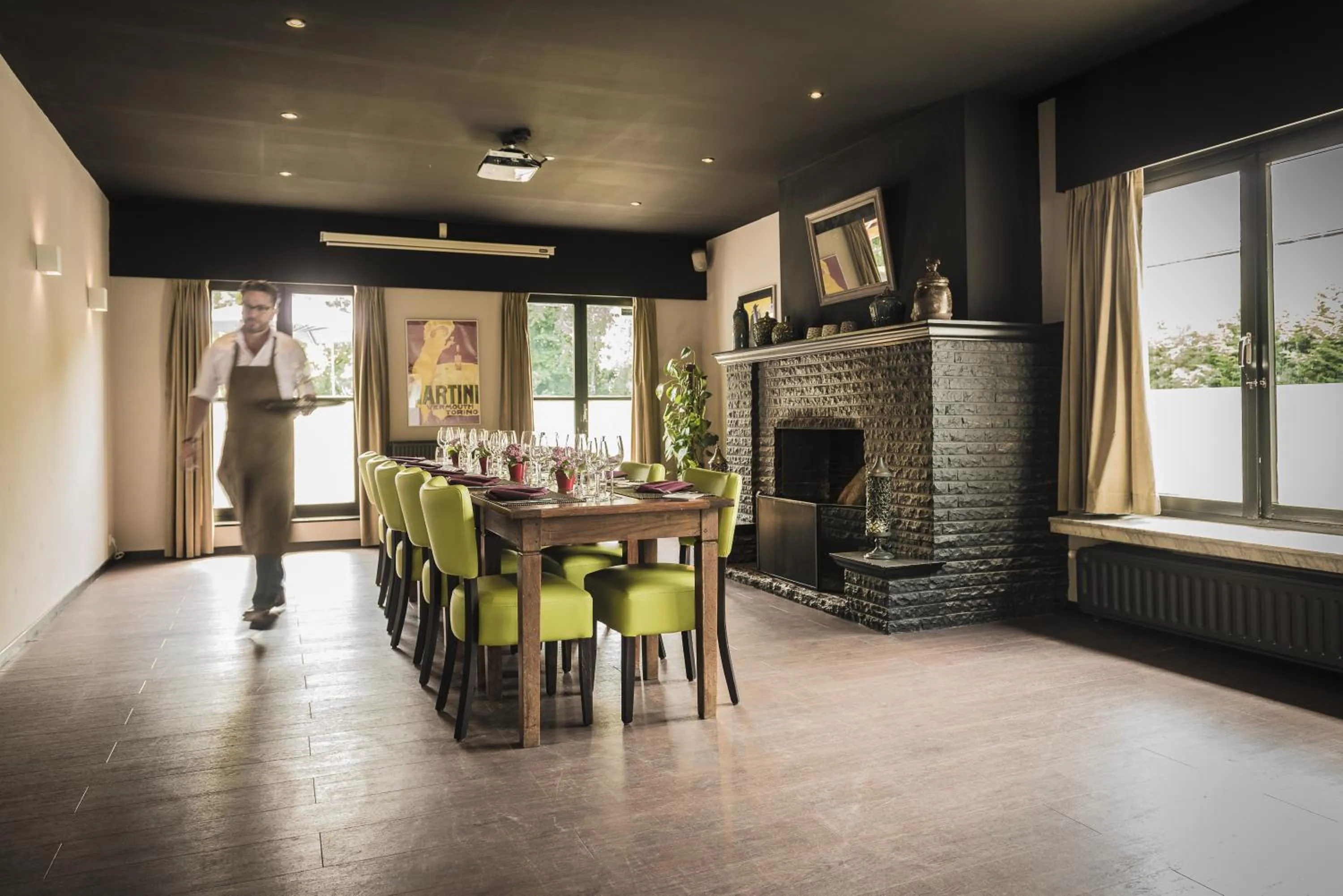 Restaurant/places to eat in Charmehotel Klokkenhof