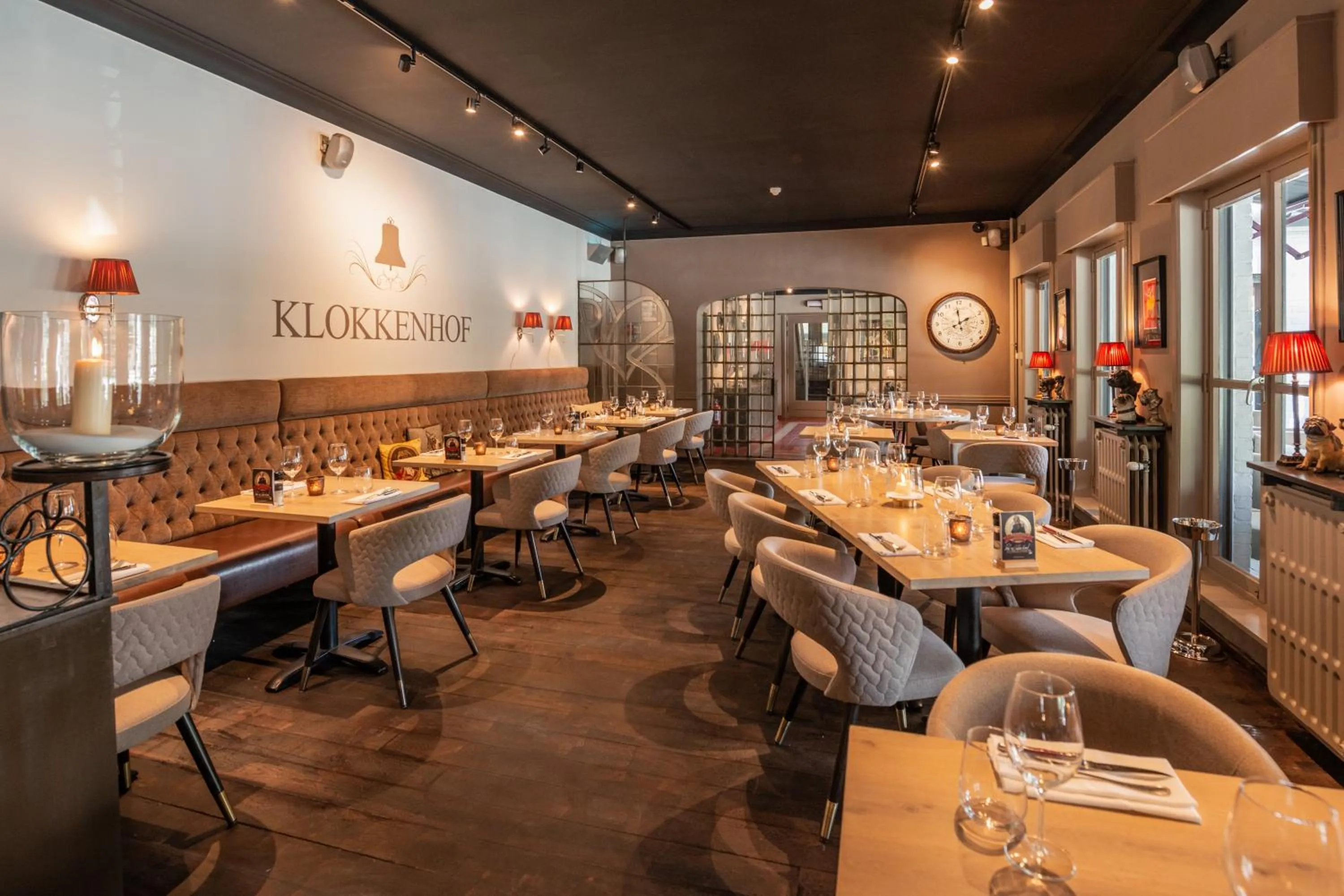 Restaurant/places to eat in Charmehotel Klokkenhof