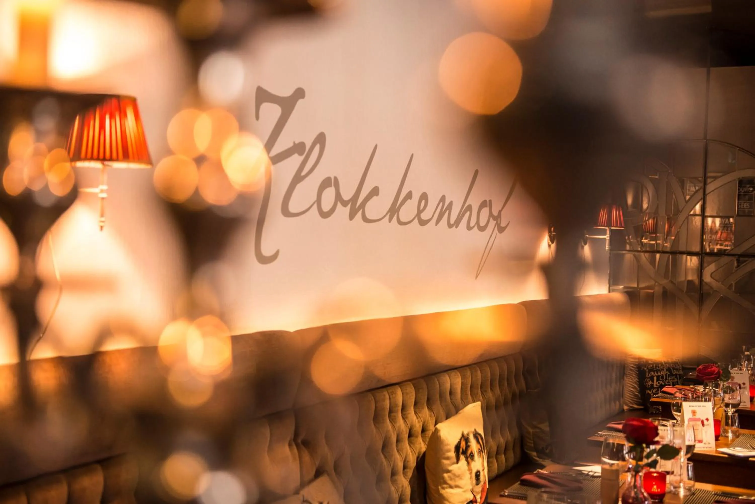 Restaurant/places to eat in Charmehotel Klokkenhof