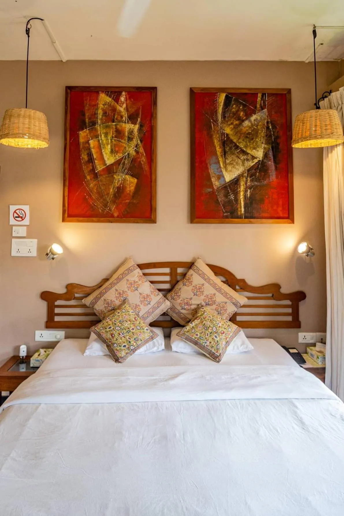 Bed in Fiesta Beach Resort