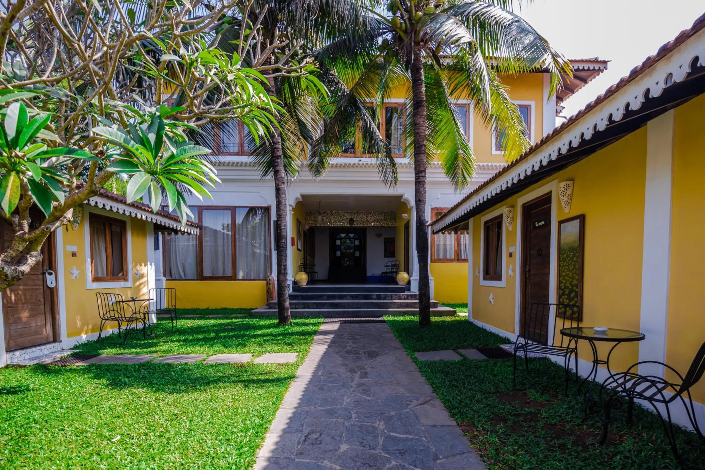 Garden in Fiesta Beach Resort