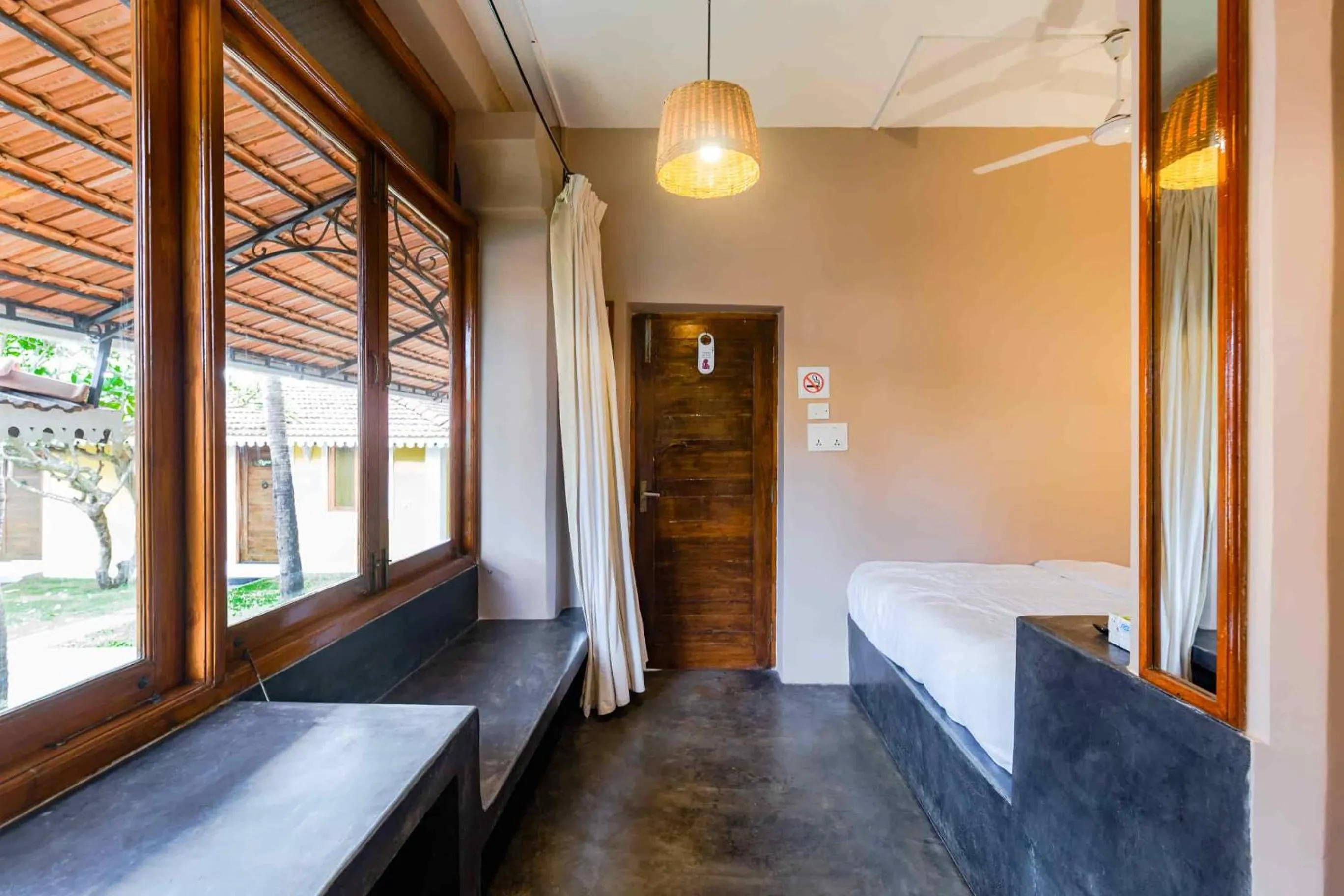 View (from property/room), Bed in Fiesta Beach Resort