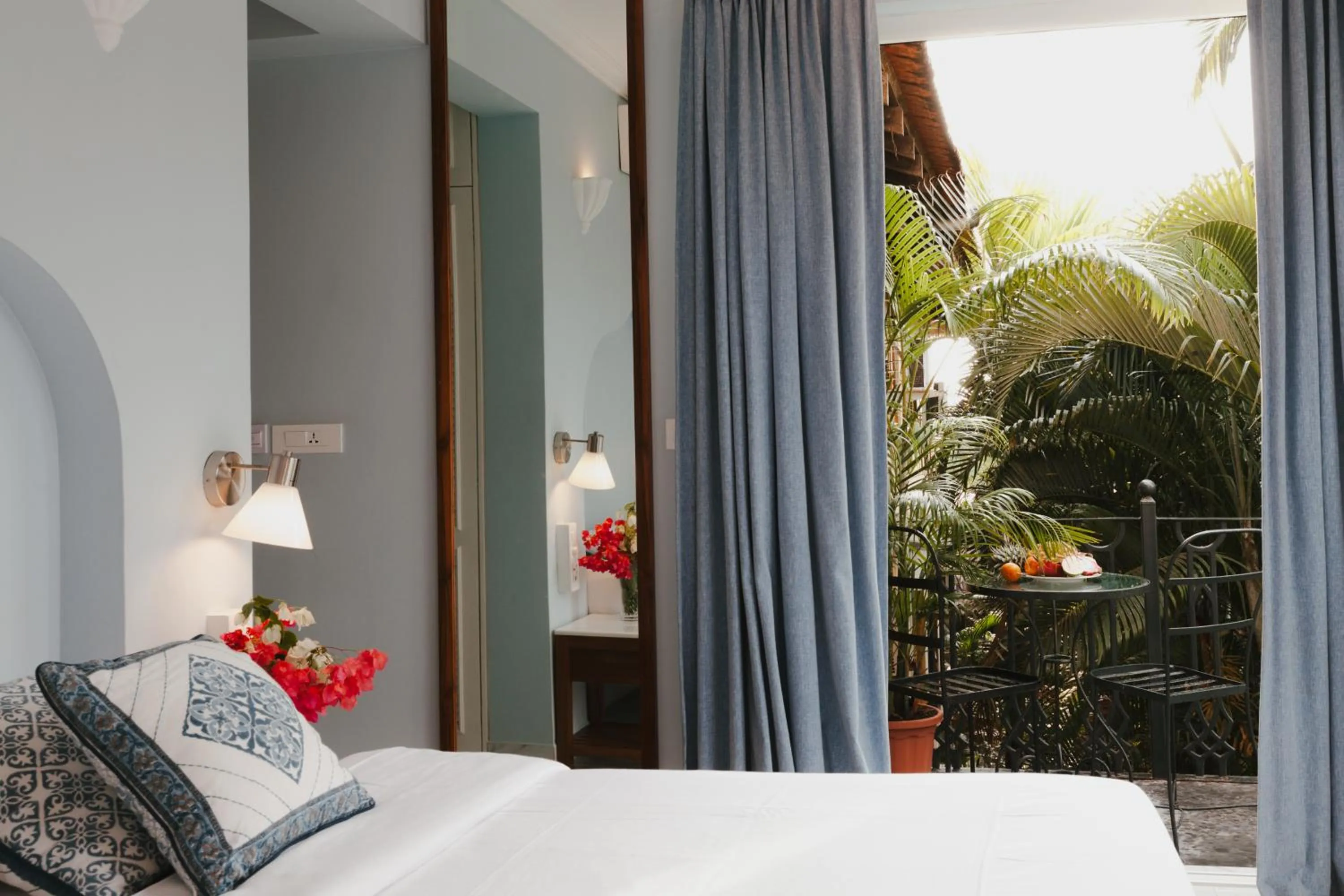 View (from property/room), Bed in Fiesta Beach Resort