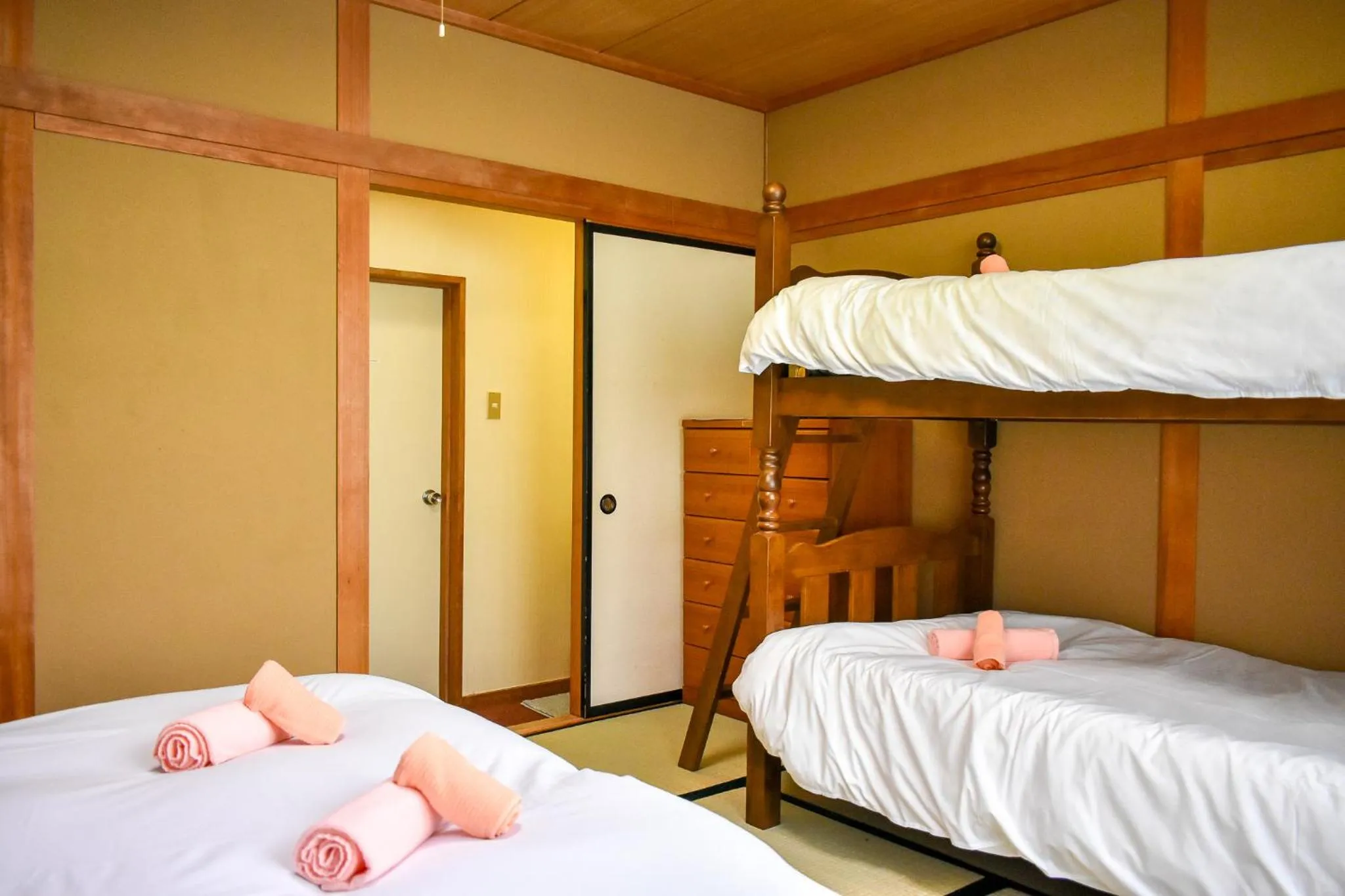 Bed in Asuka Lodge
