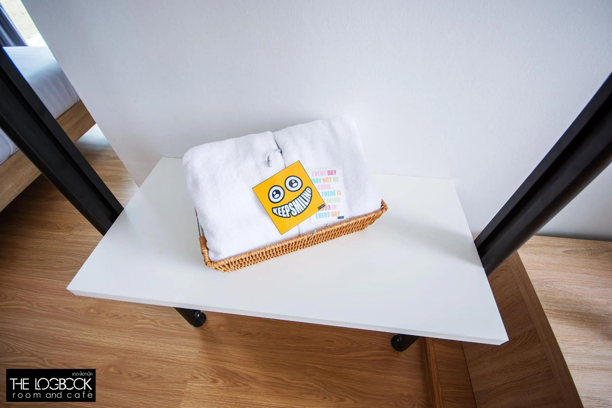 Decorative detail in The LogBook Room and Cafe'