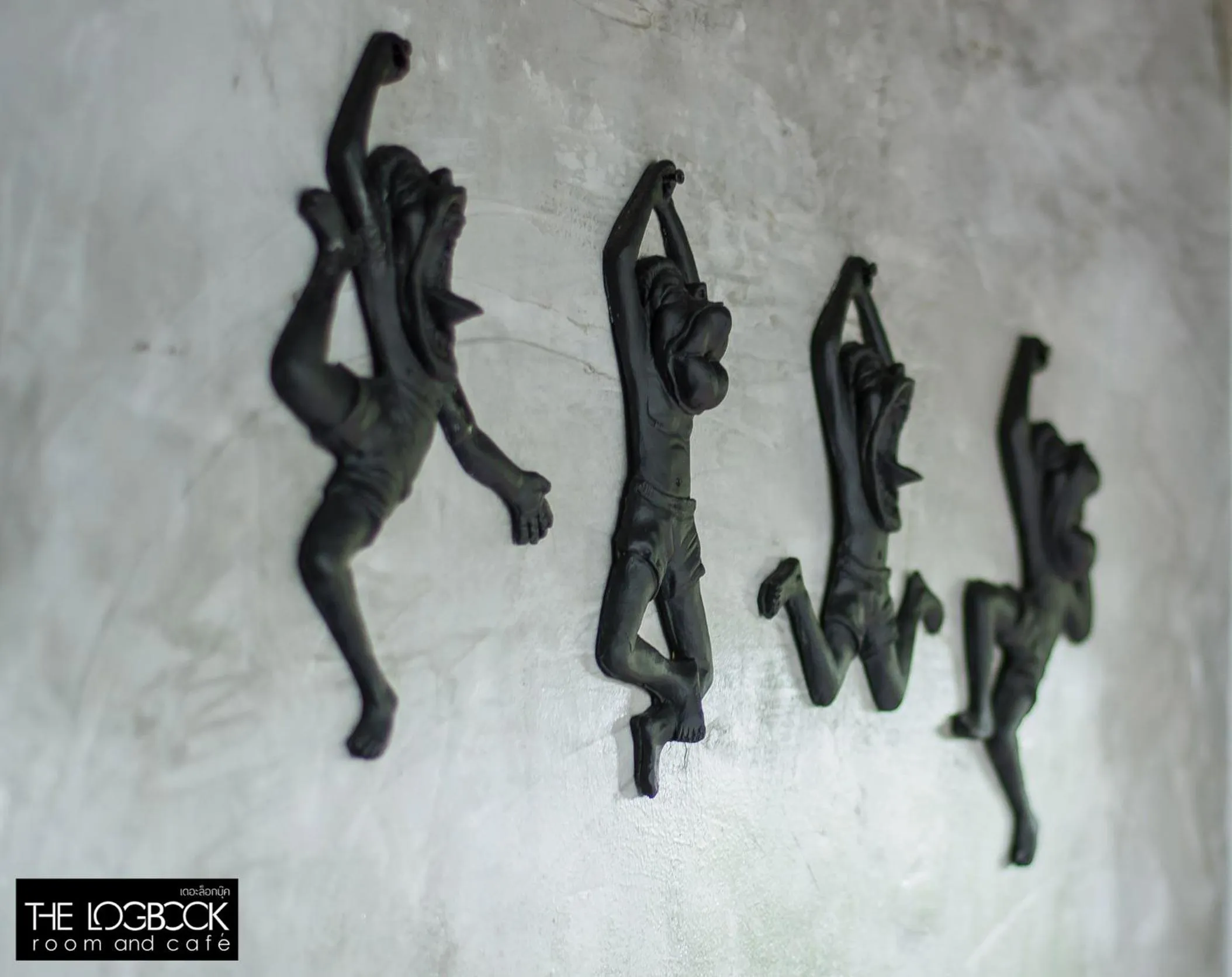 Decorative detail in The LogBook Room and Cafe'