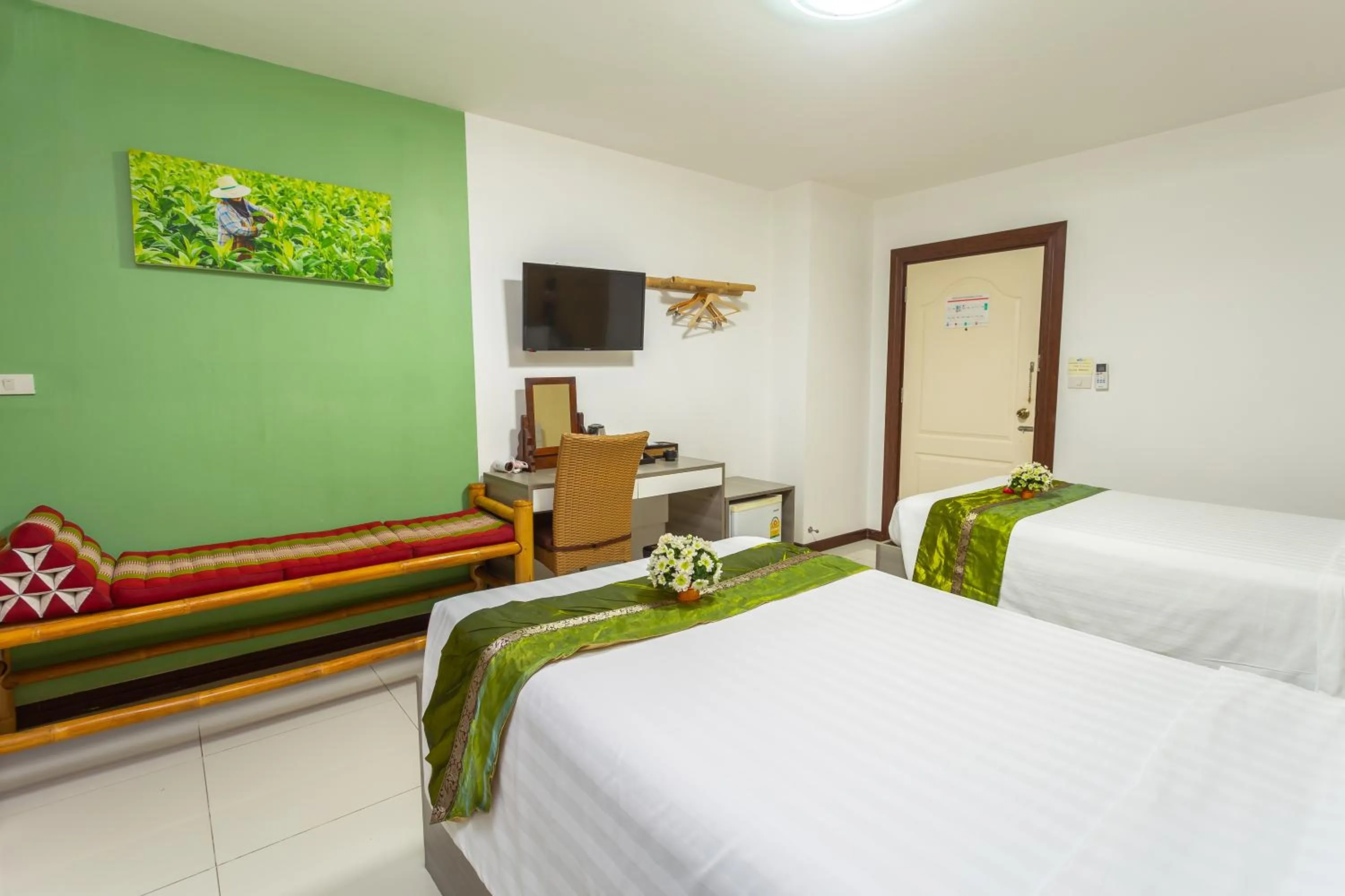 Bed in Baan Thai Boutique