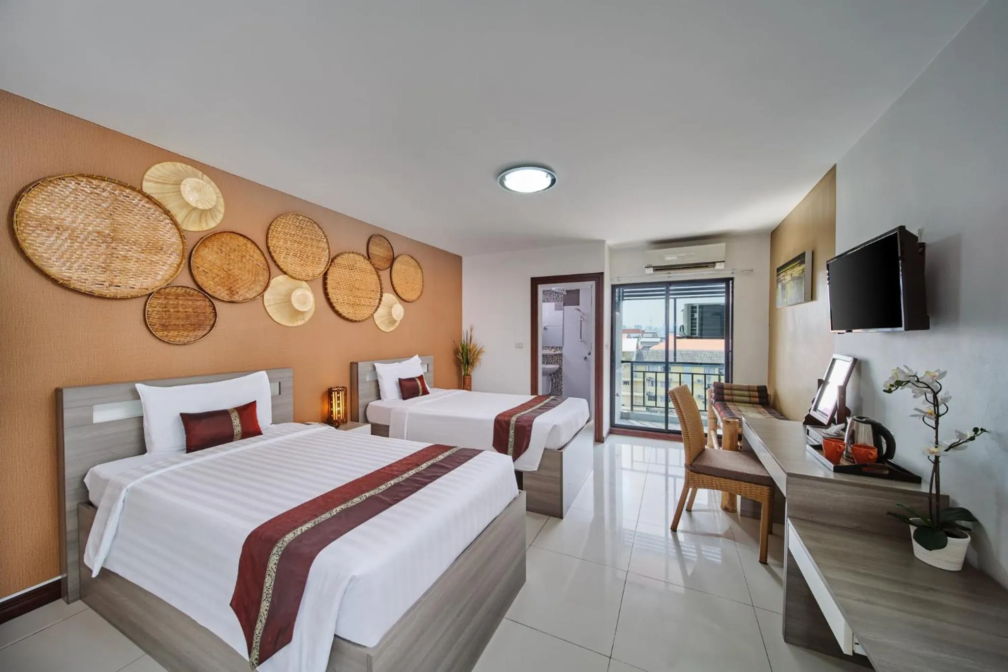 Bed in Baan Thai Boutique