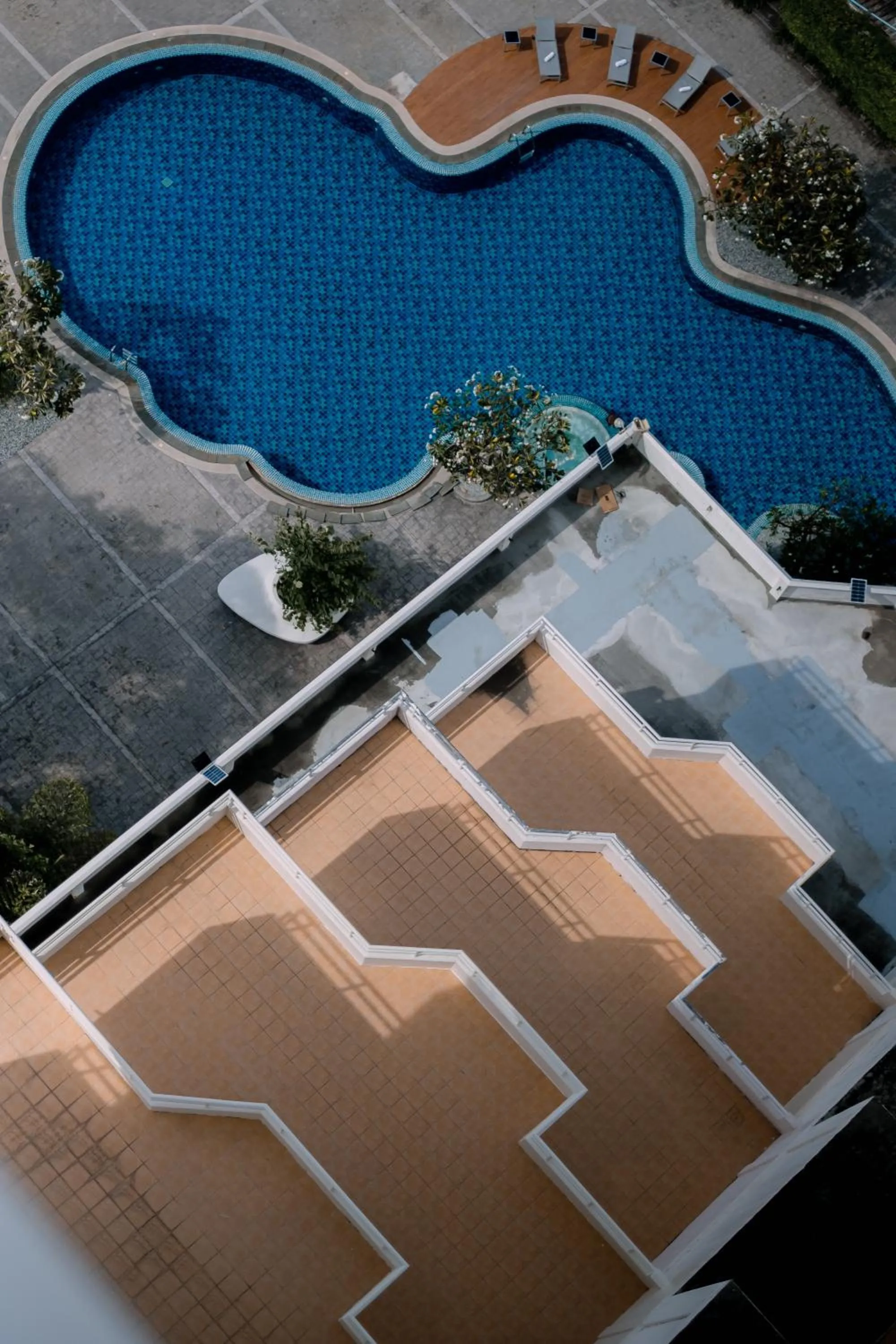 Pool view in Welcome Jomtien Beach Hotel