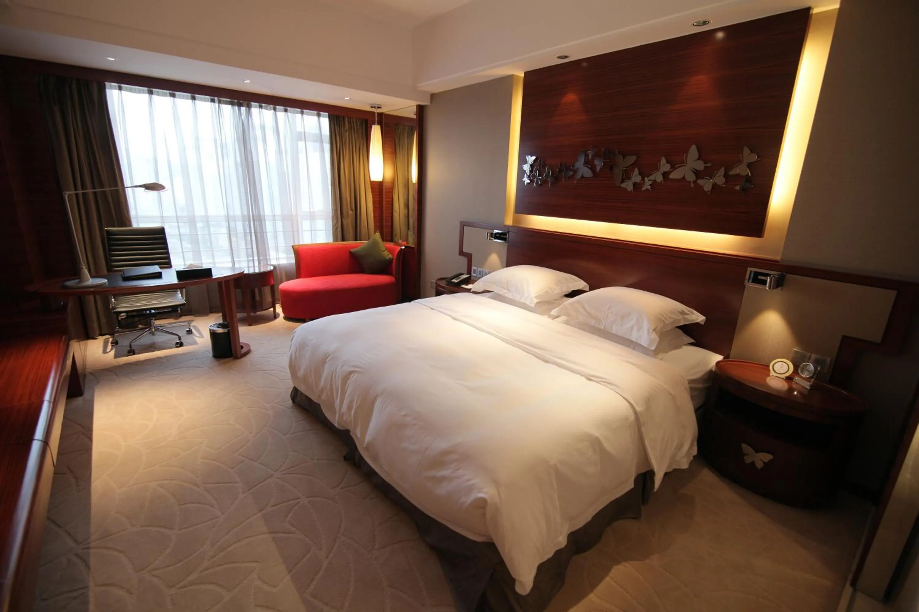 Bed in Huangyan Yaoda Hotel