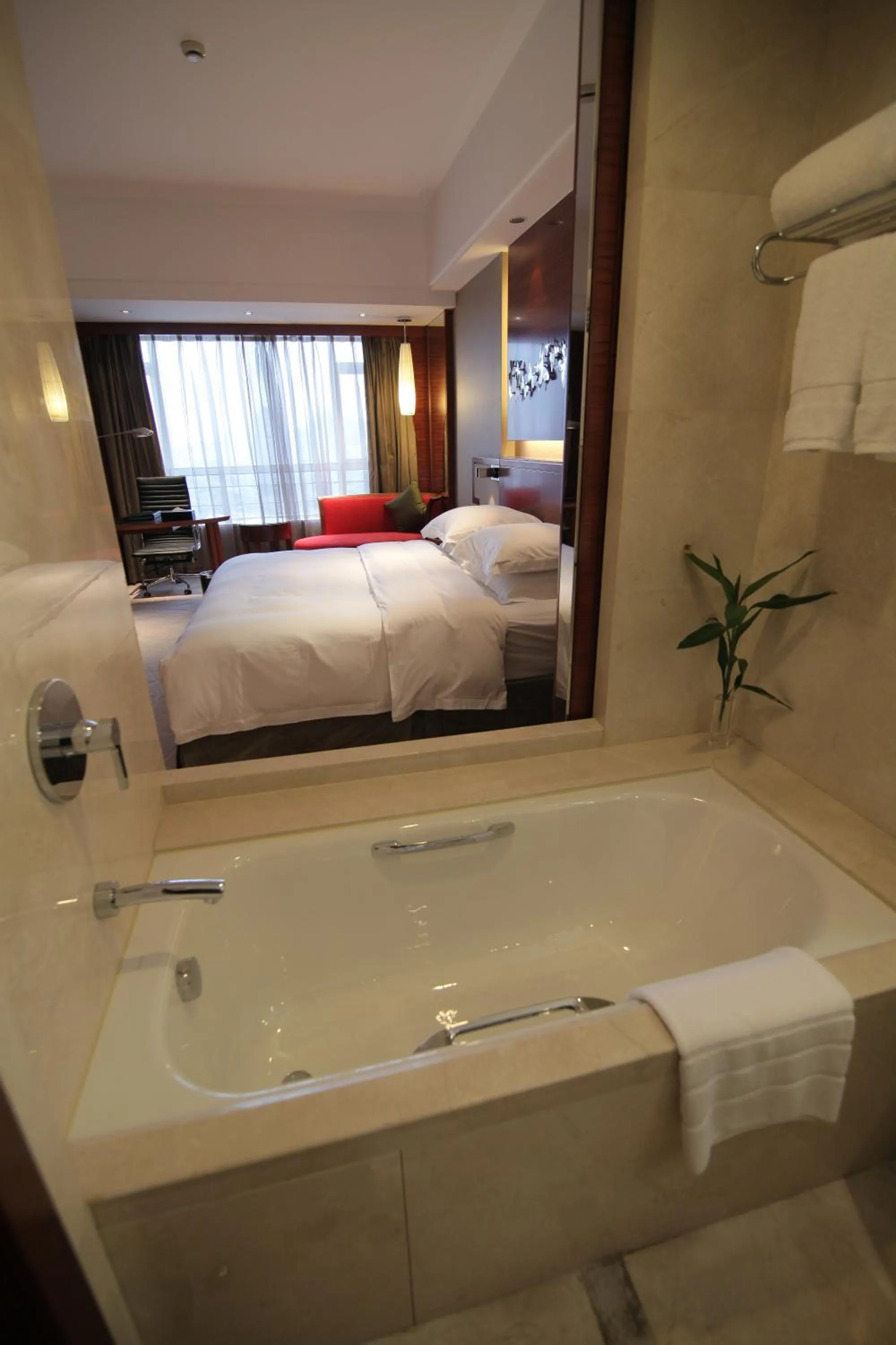 Bed in Huangyan Yaoda Hotel