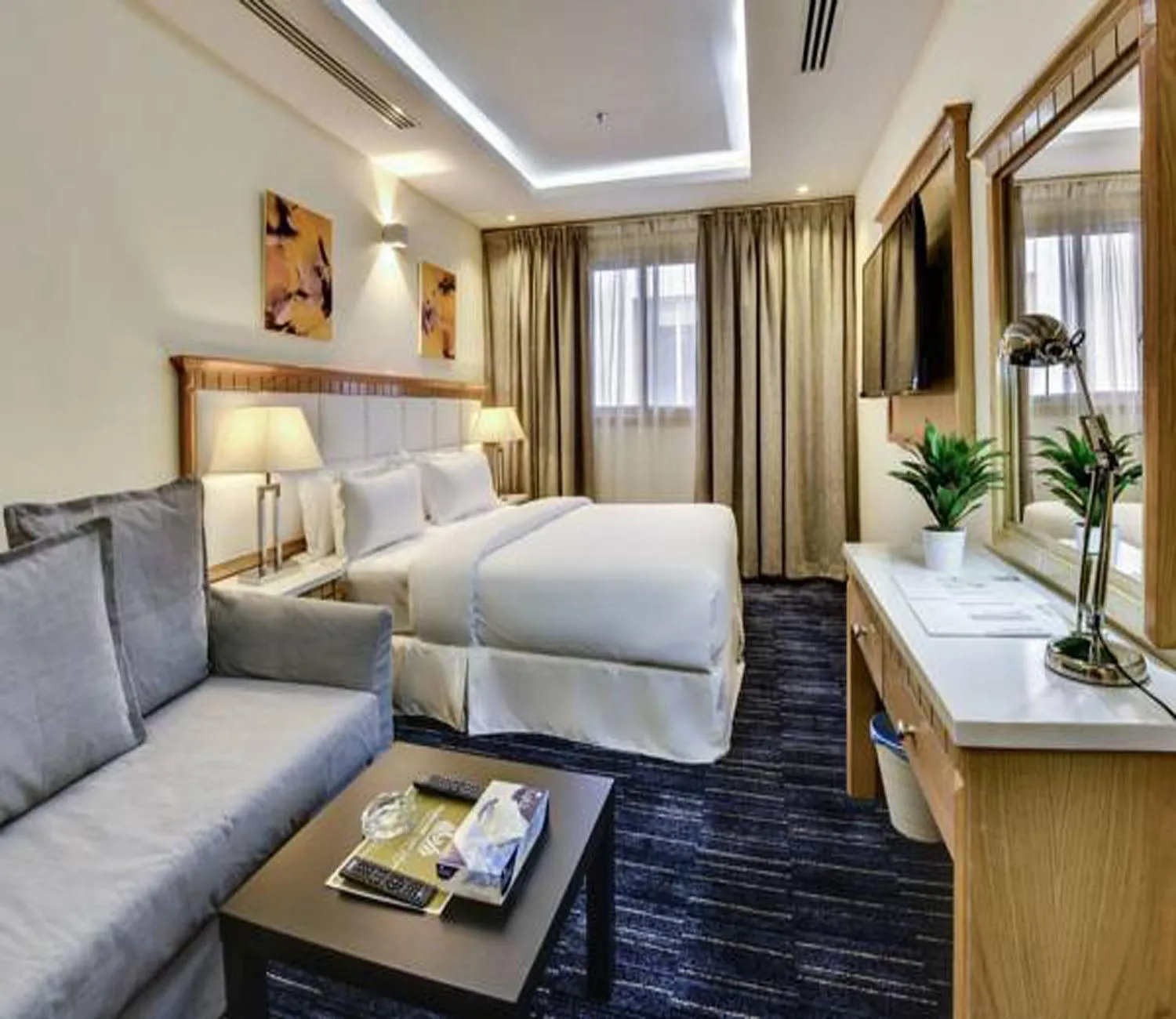 Bed in Golden Dune Hotel AlFayhaa