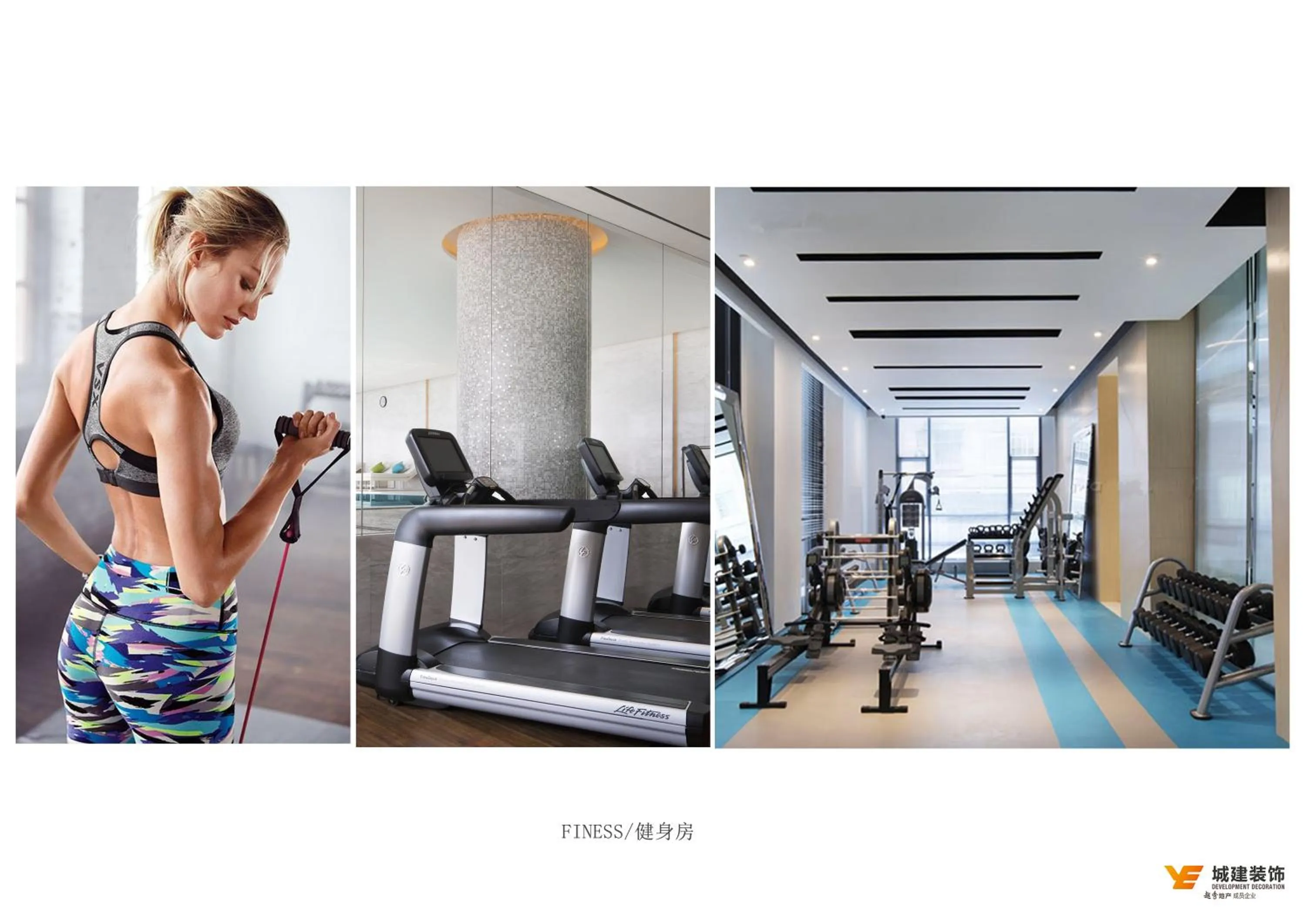 Fitness centre/facilities in Yuwa Serviced Residence