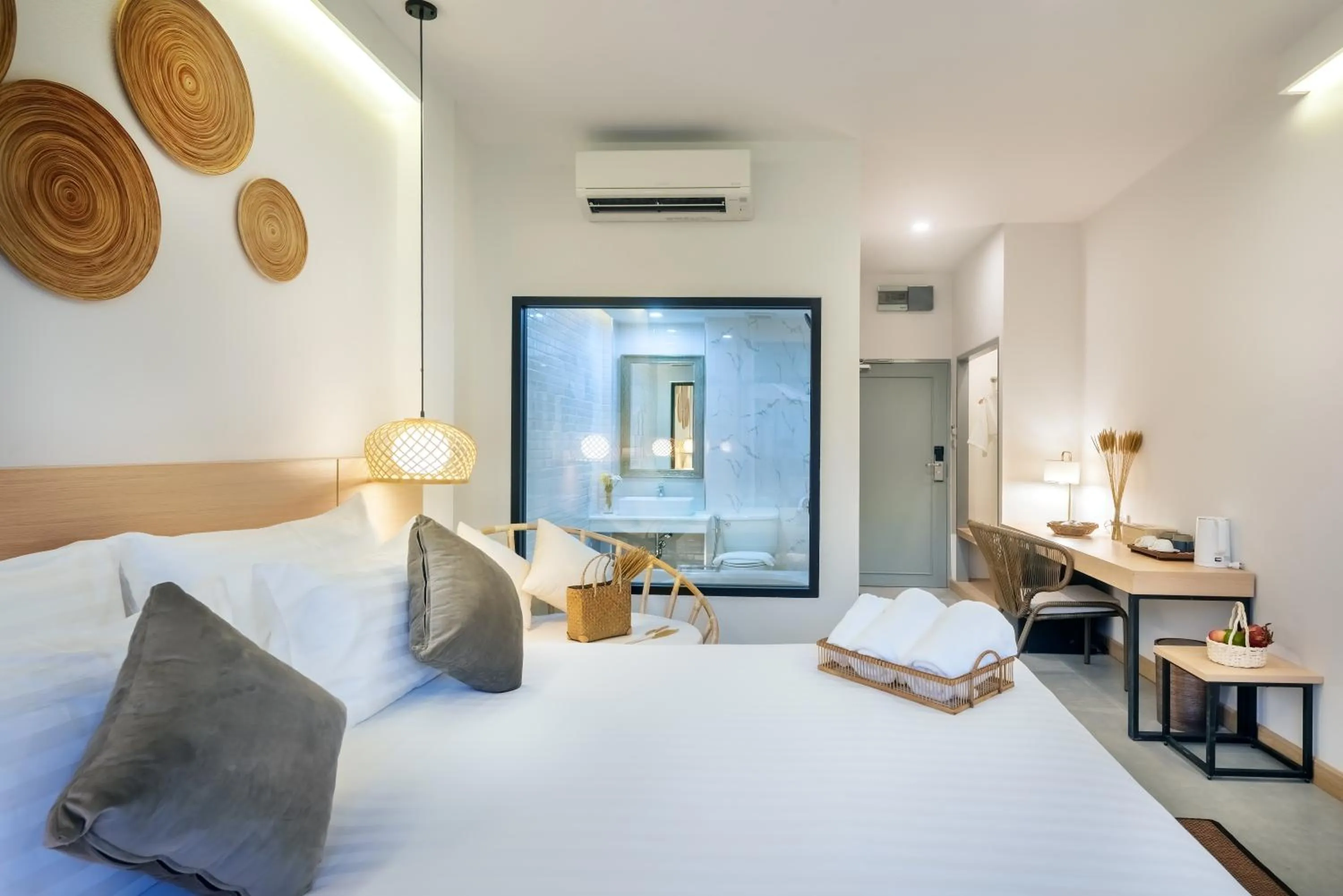 Bed in Ai Pai Hotel - 50m to Pai Walking Street & Night Market