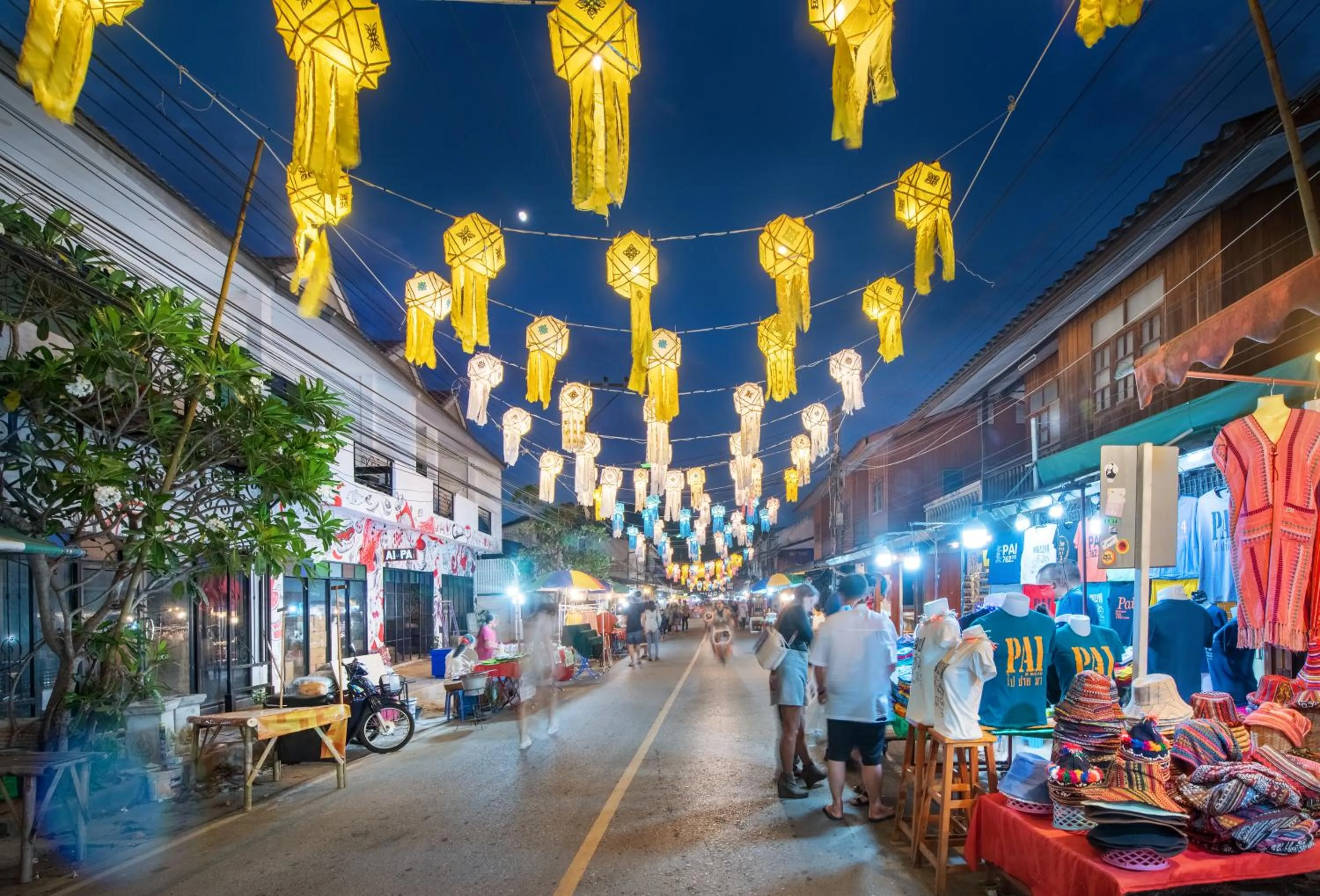 Nearby landmark in Ai Pai Hotel - 50m to Pai Walking Street & Night Market
