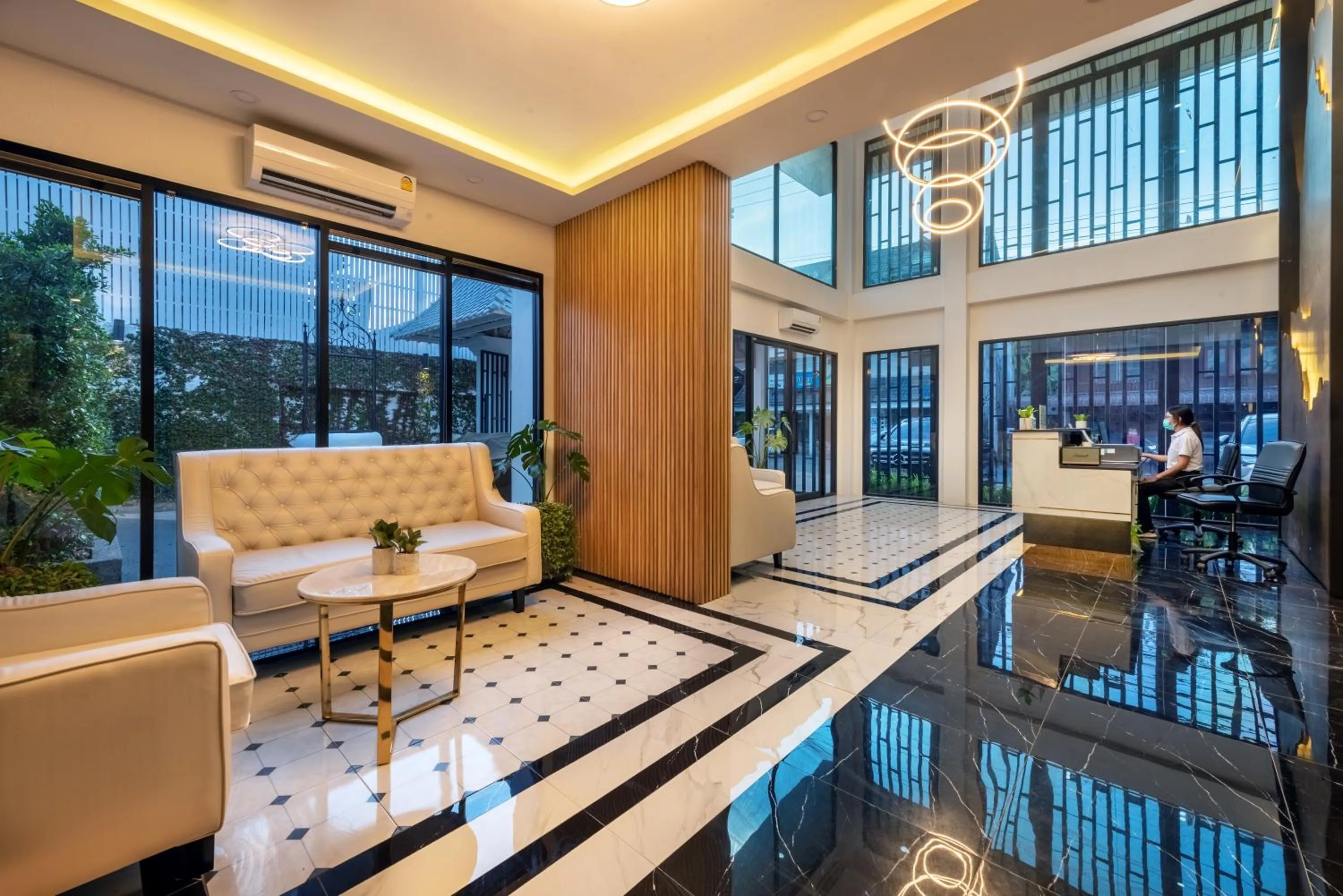 Lobby or reception in Ai Pai Hotel - 50m to Pai Walking Street & Night Market