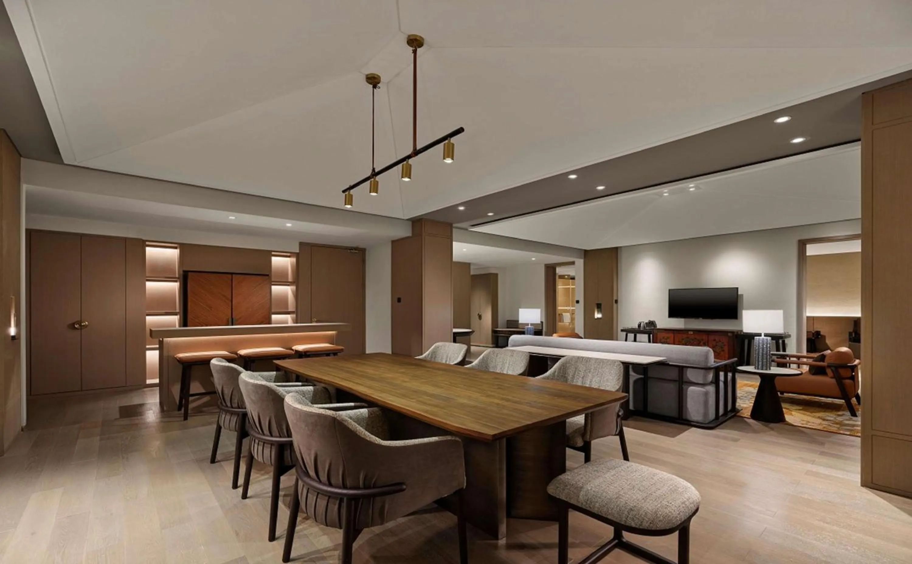 Living room in Hilton Jiuzhaigou Resort