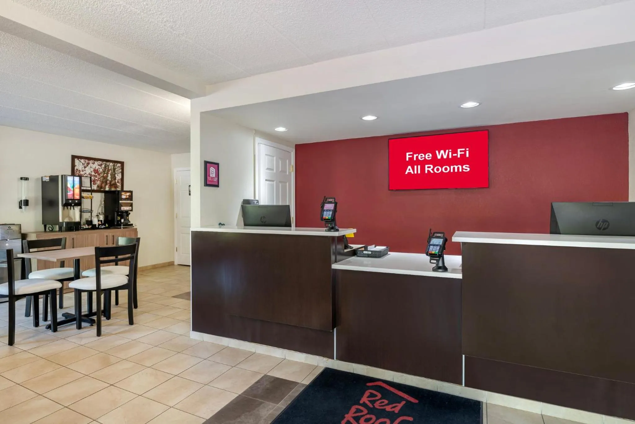 Lobby or reception in Red Roof Inn Doswell - Kings Dominion