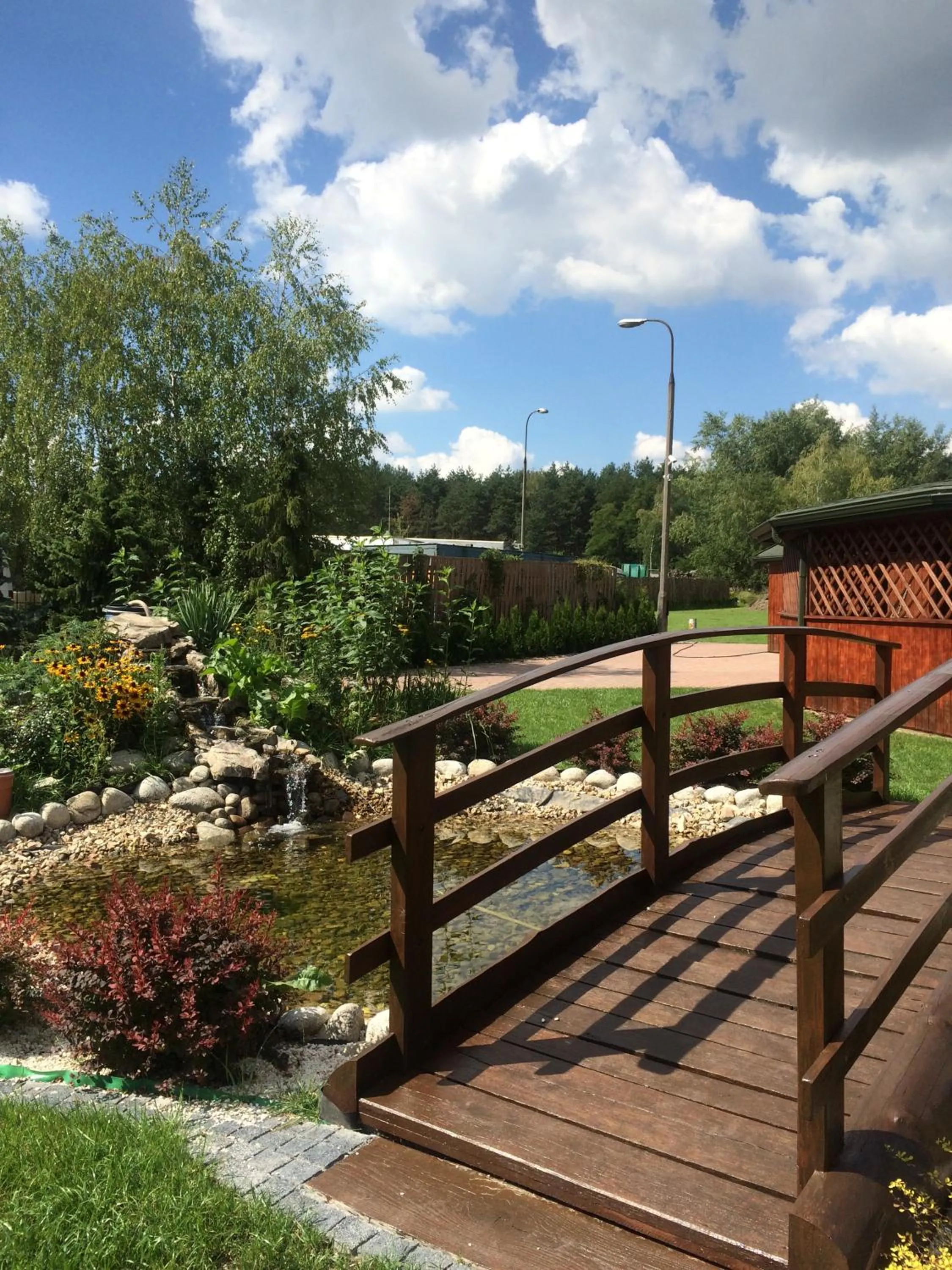 Garden in Hotel DYMINY