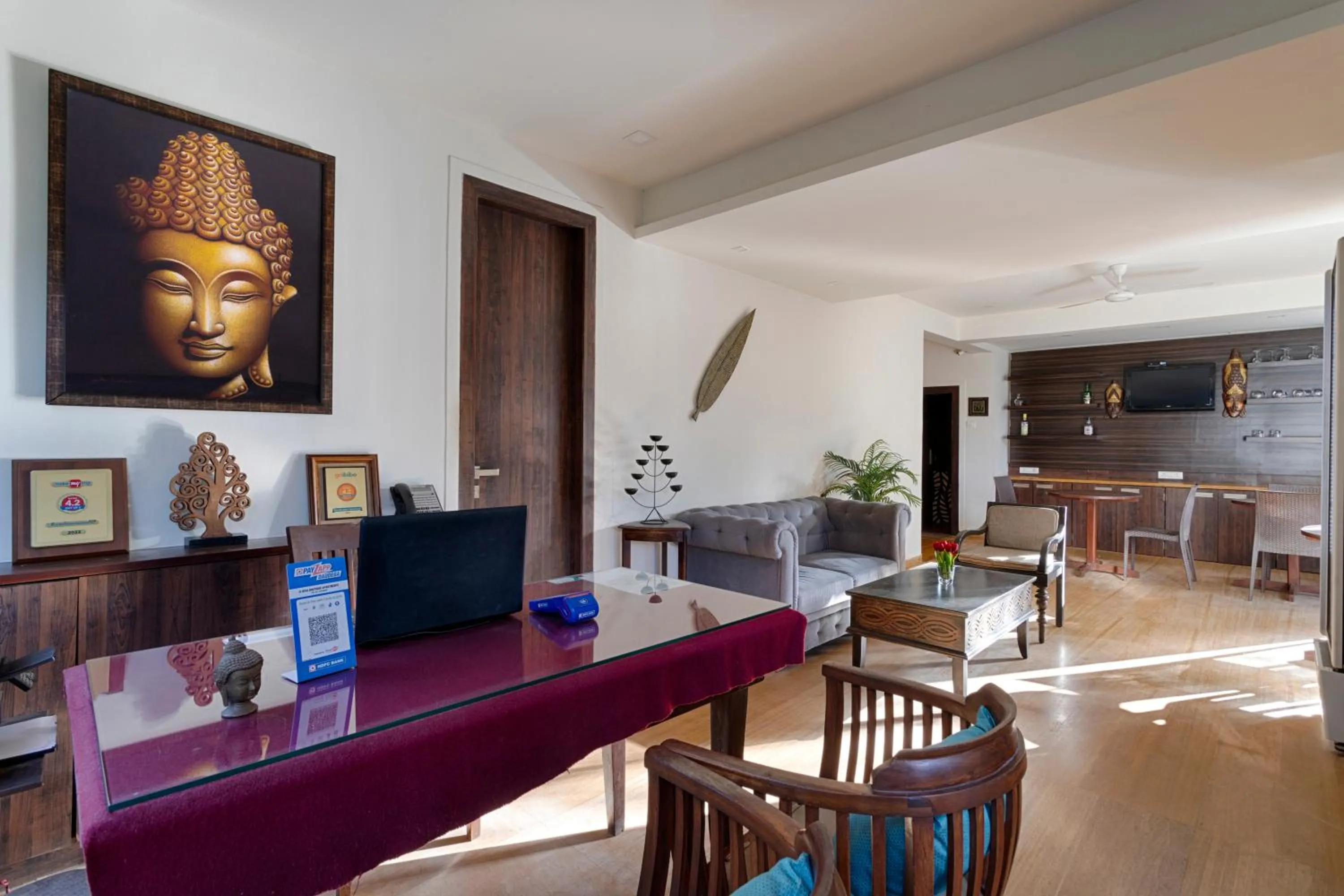Lobby or reception in Riva Boutique Apartments