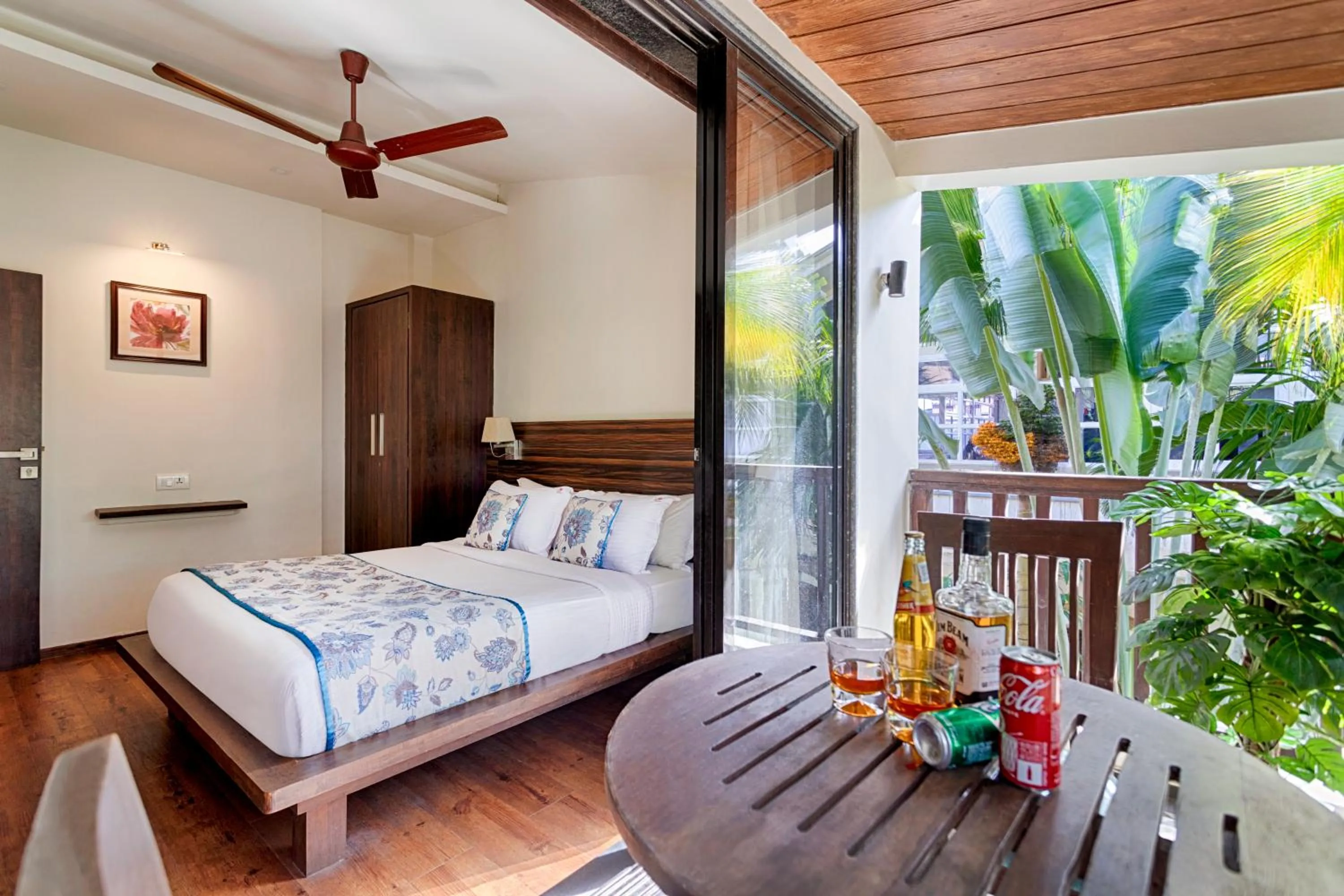 Bed in Riva Boutique Apartments