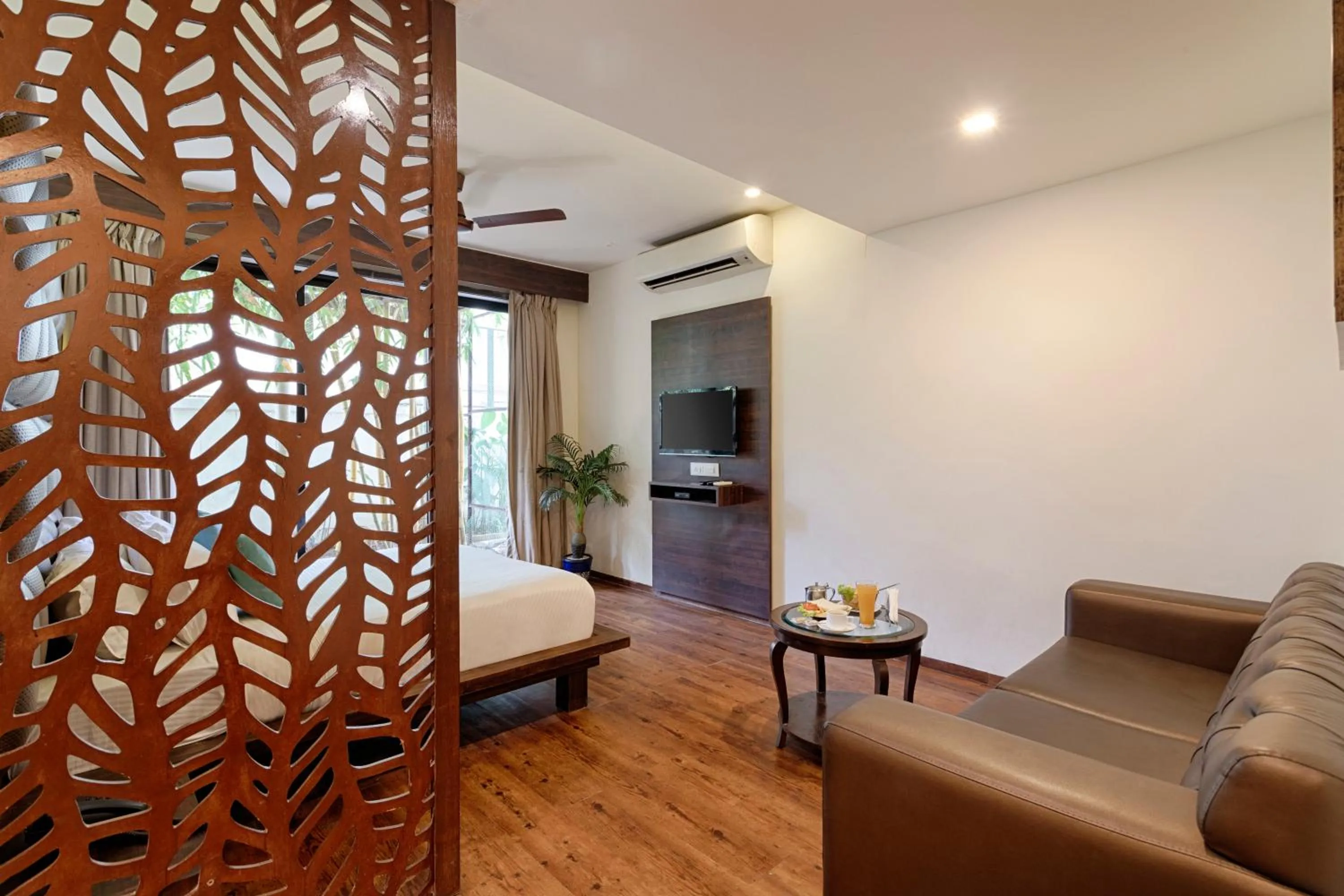 Bed in Riva Boutique Apartments