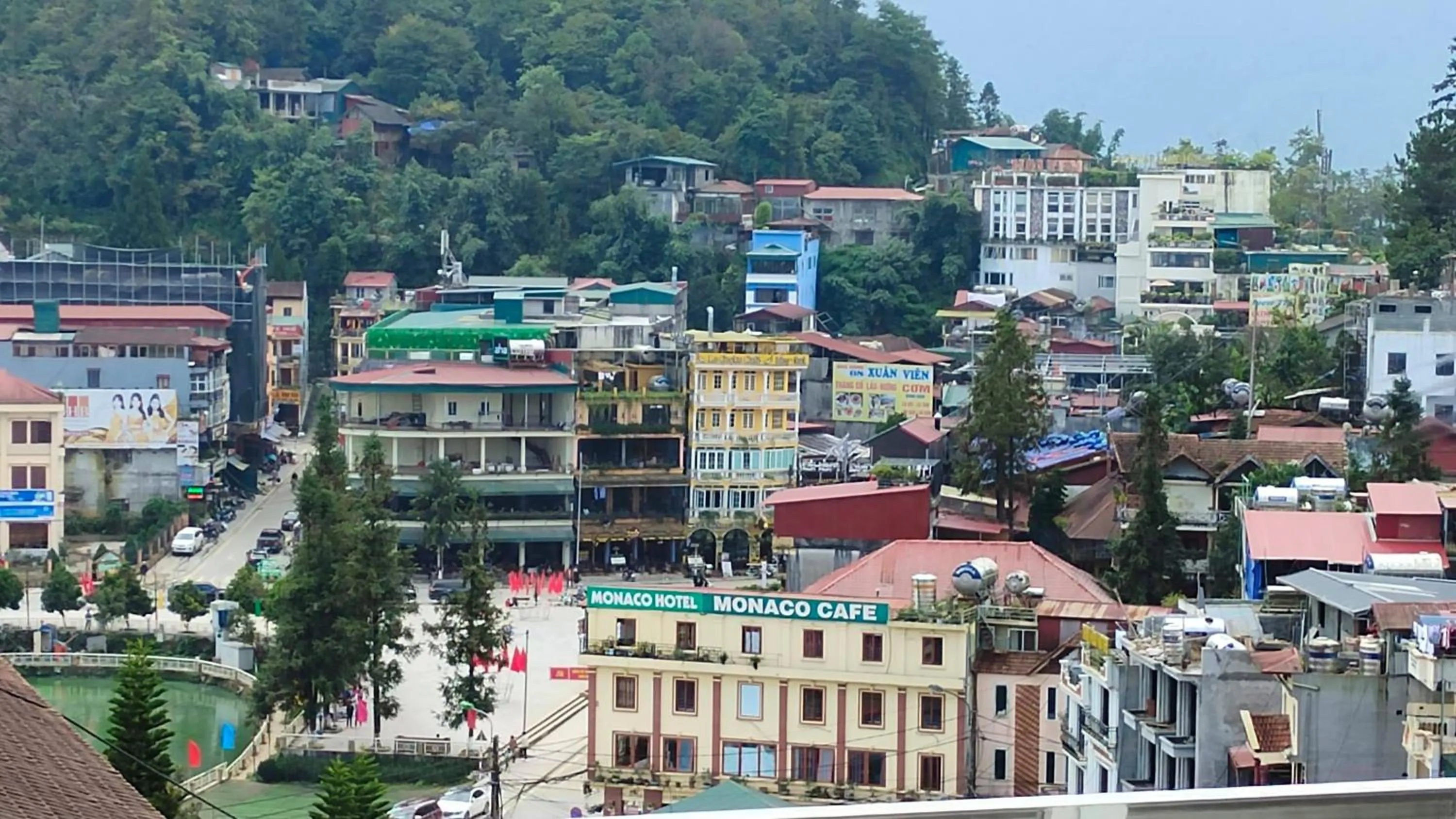 City view in Venus Sapa Hostel