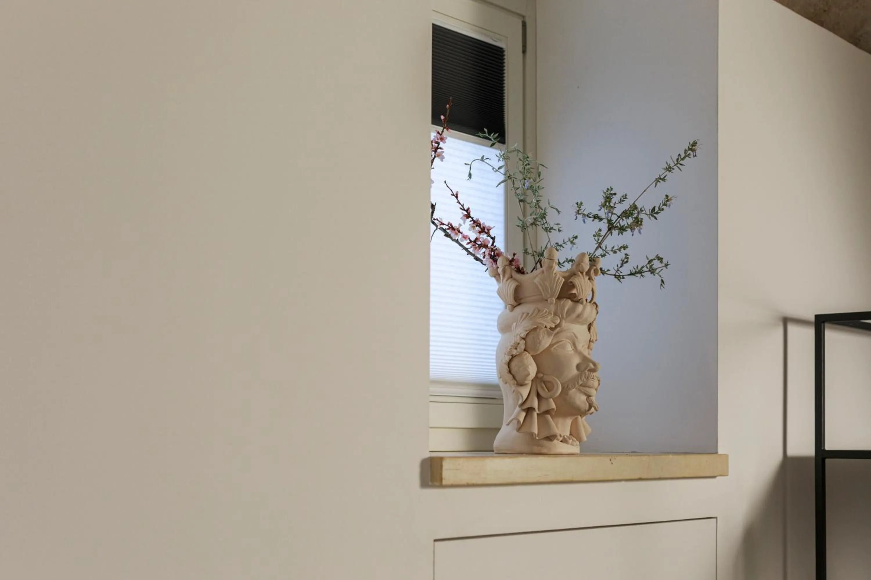 Decorative detail in Embrace Sicily Guest House