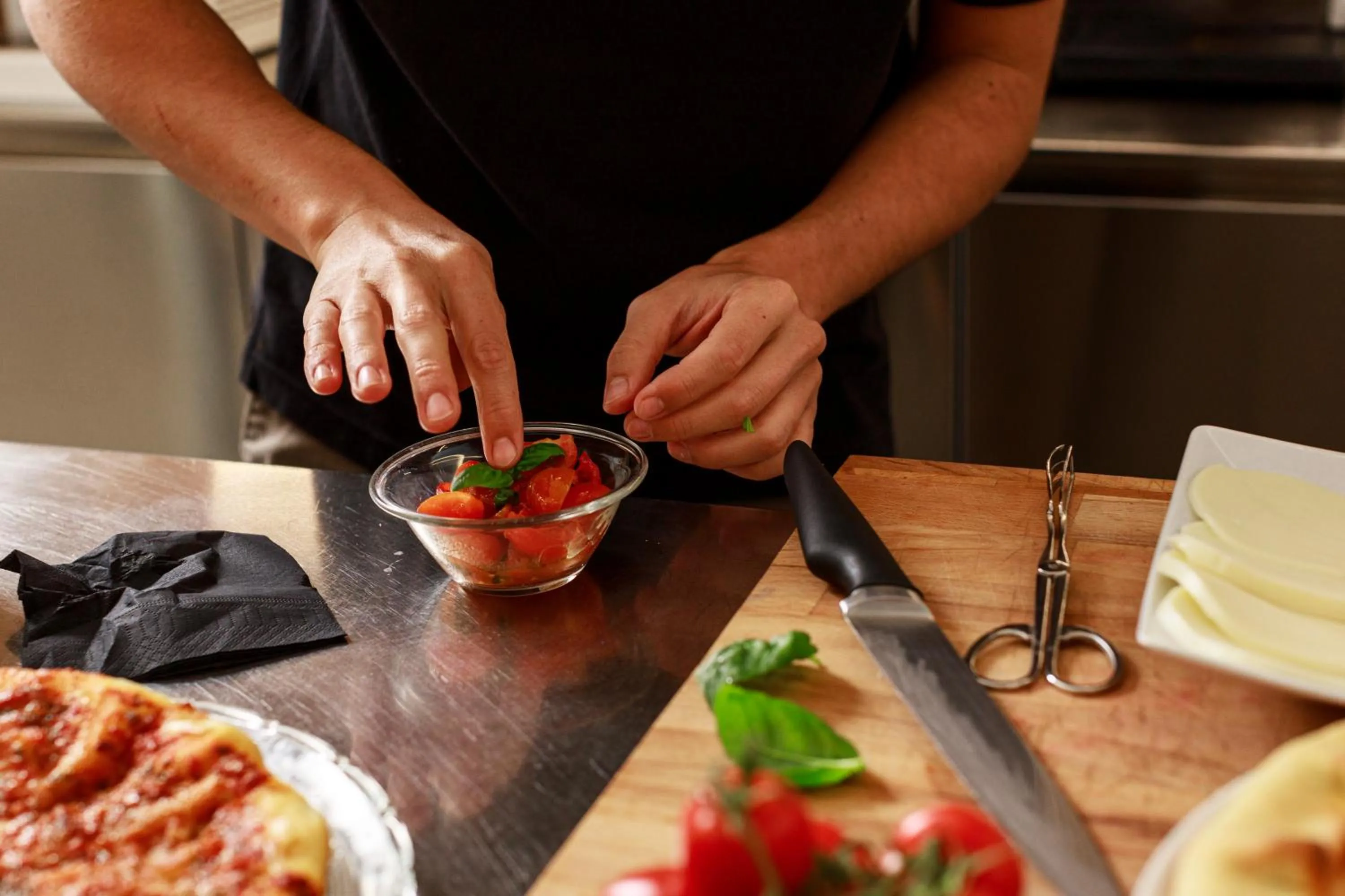 Food and drinks in Embrace Sicily Guest House