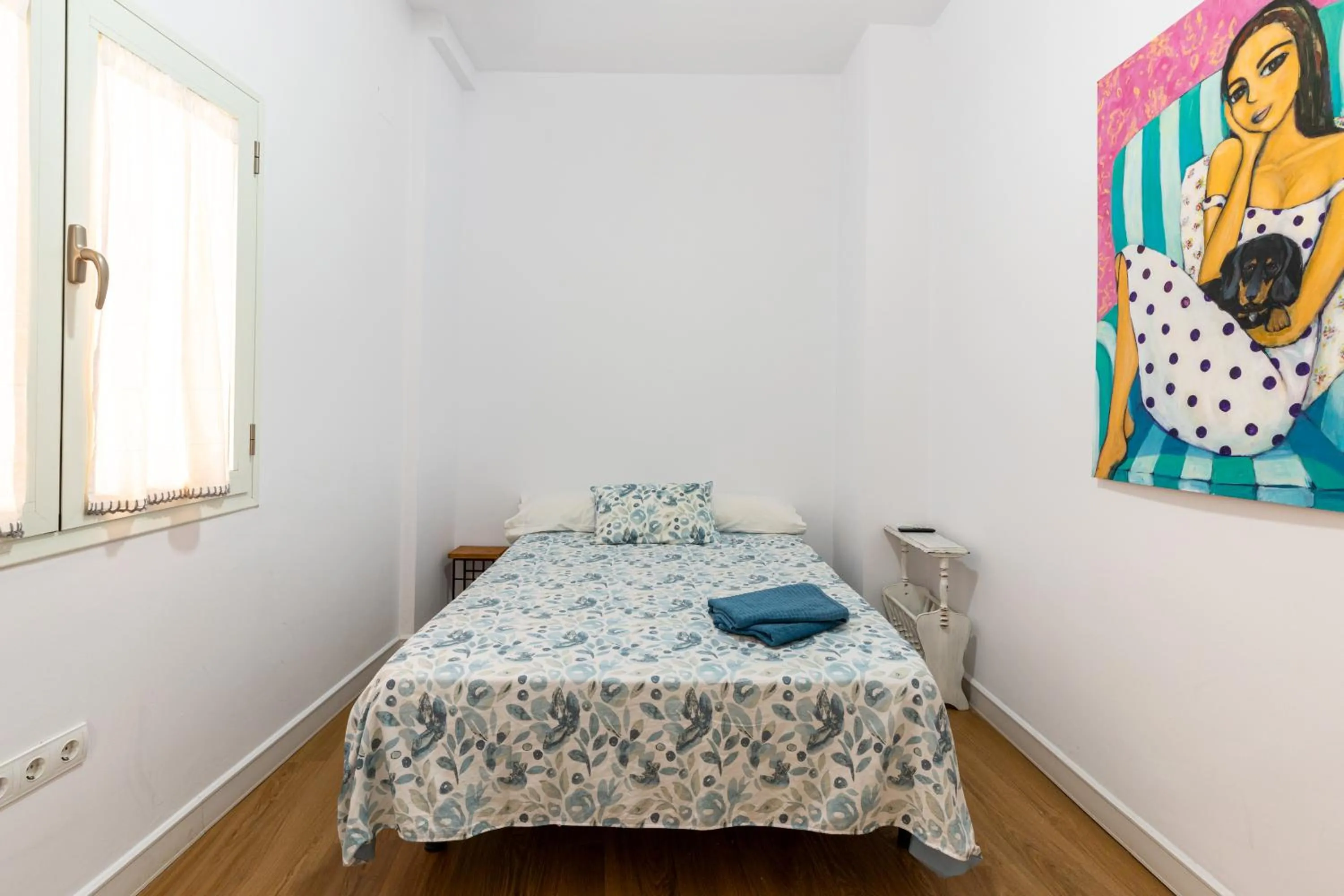 Bed in HOUSE SEVILLANA 6 habitaciones